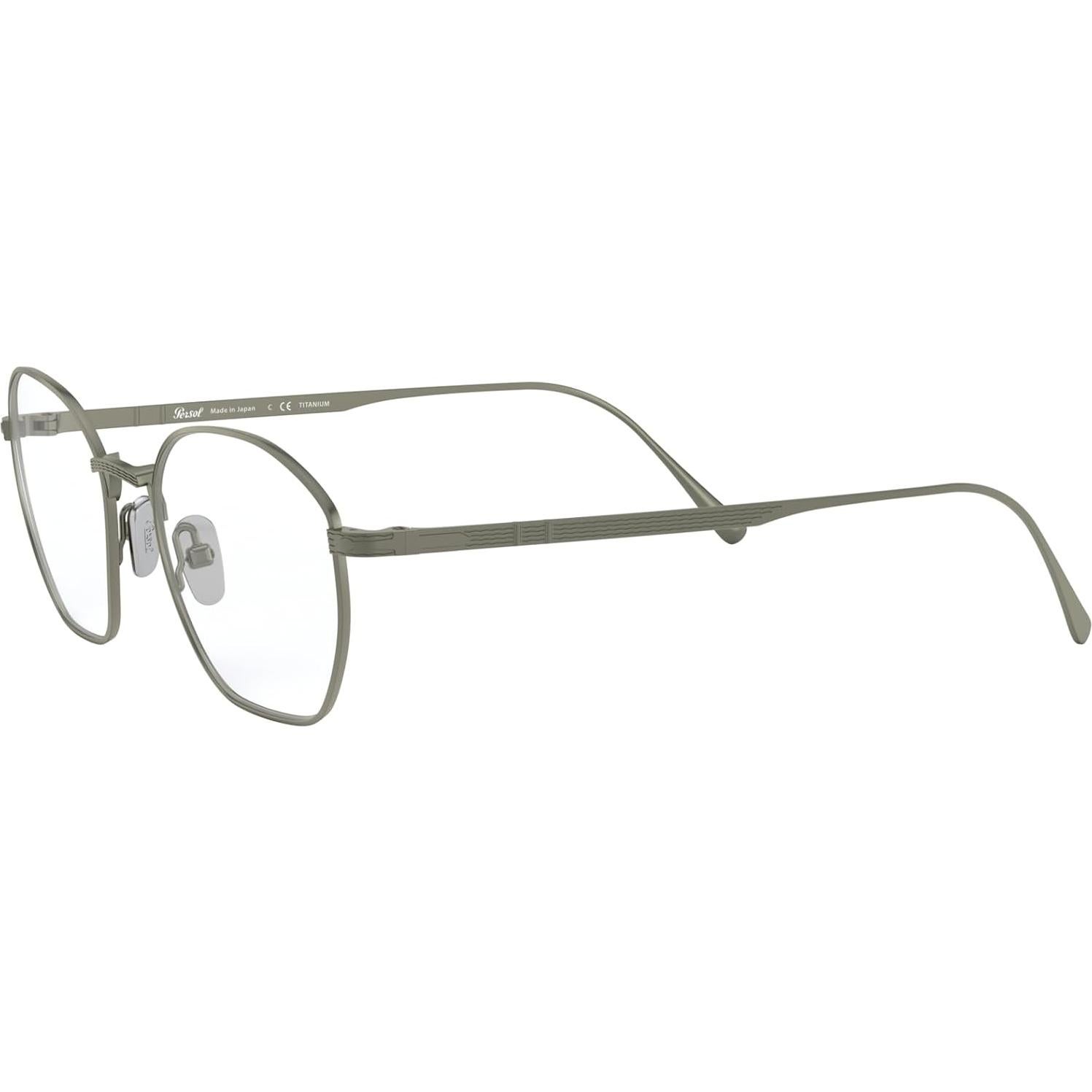 Gafas de Prescripción Persol PO5004VT Titanio Gris 50mm