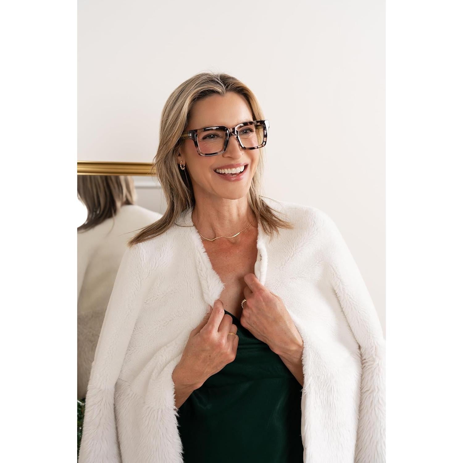 Gafas de Lectura Peepers Cuarzo Arena Verde 1.5x UV400