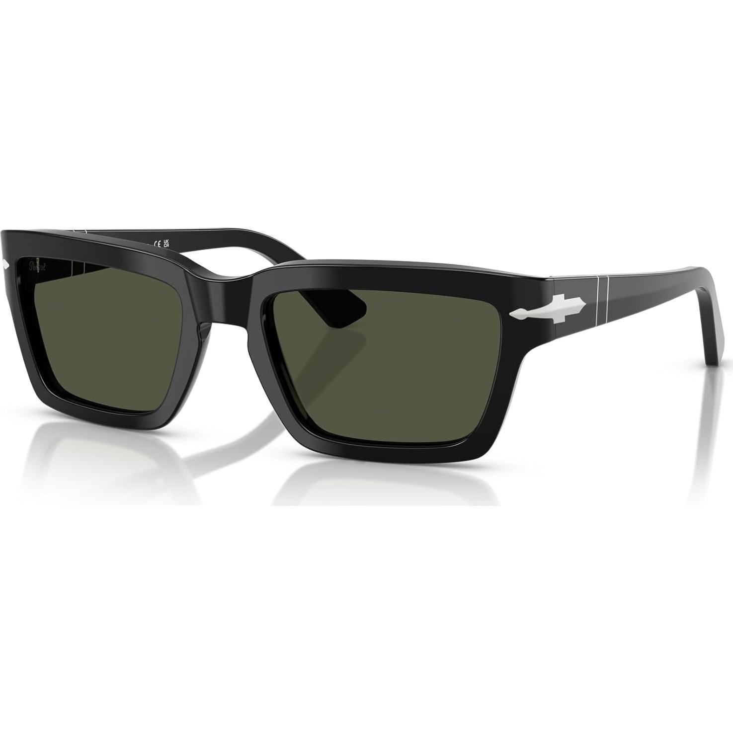 Gafas de sol Persol PO3363S Rectangulares 55mm Negro/Verde