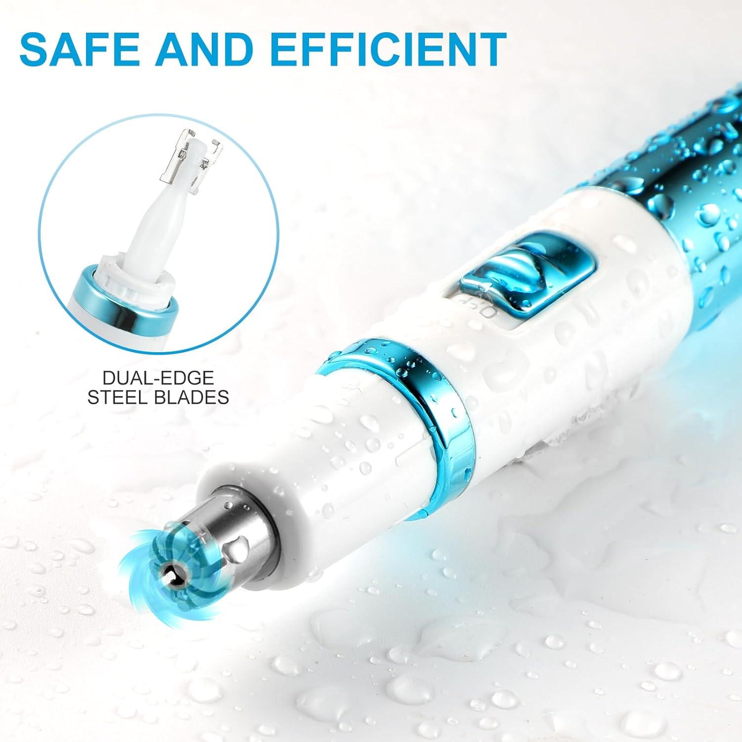 Recortador de Vello Nasal Areyzin para Mujeres, Compacto y Potente