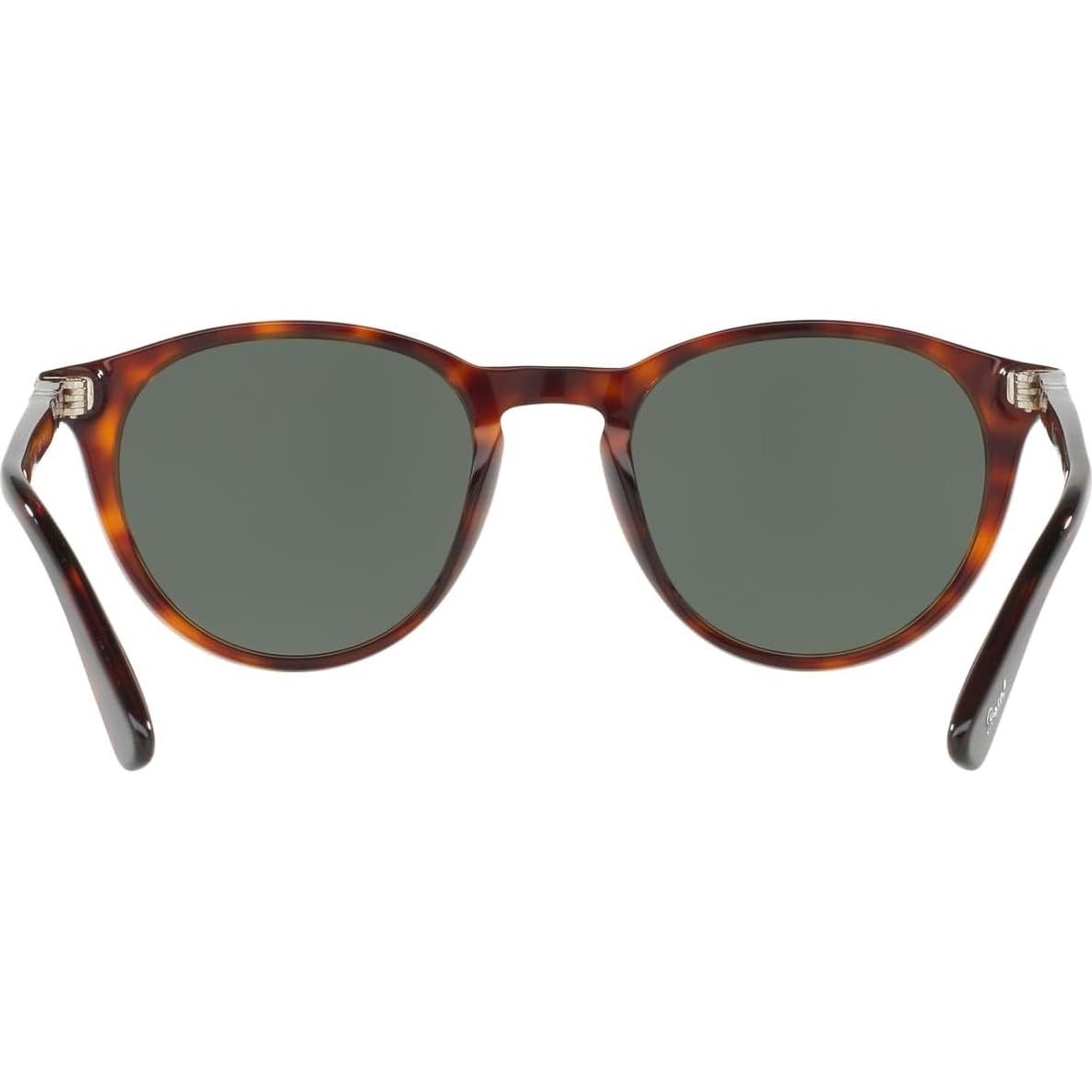 Gafas de Sol Persol PO3152S Redondas Havana Verde