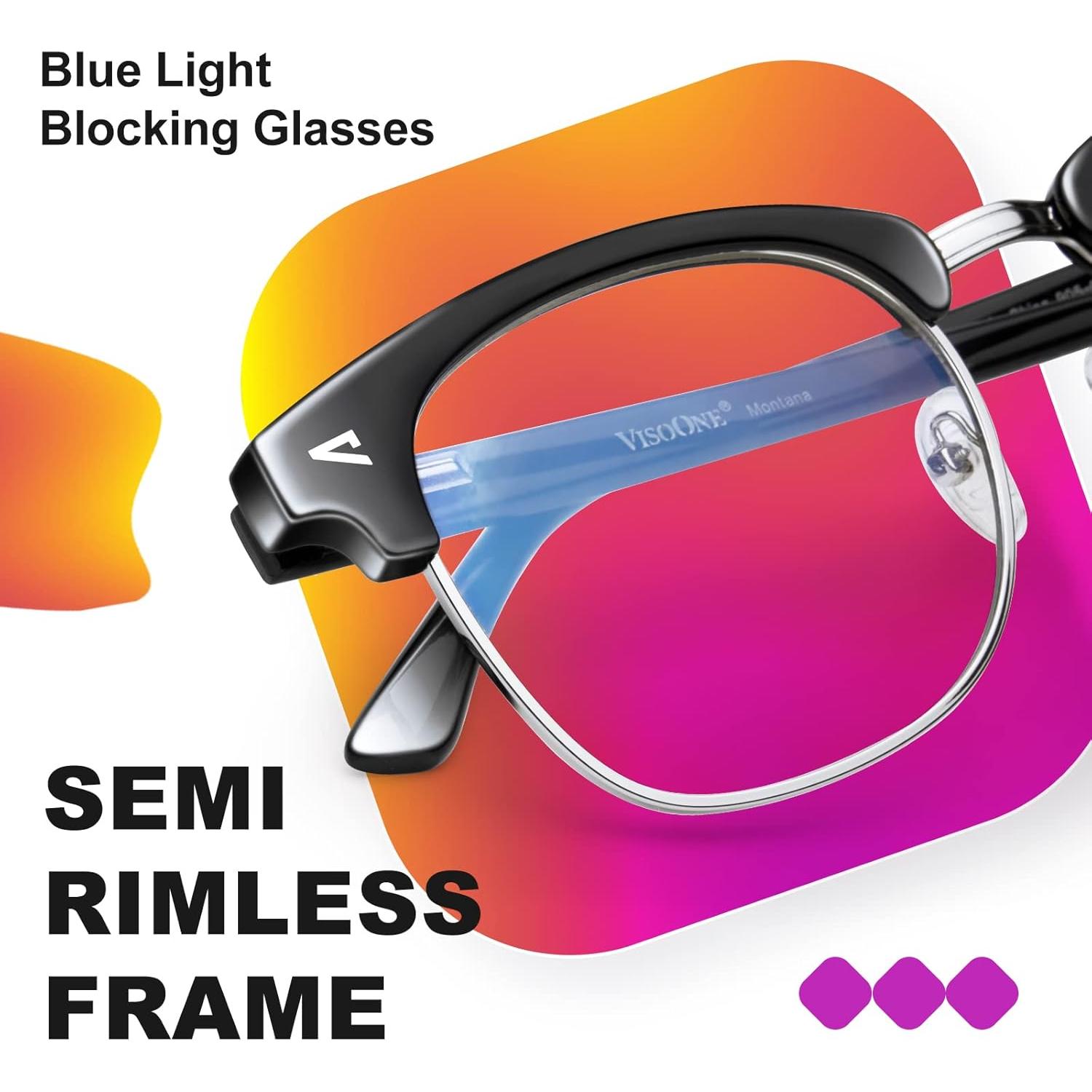 Gafas Bloqueo Luz Azul VISOONE Modelo Montana Antirreflejo