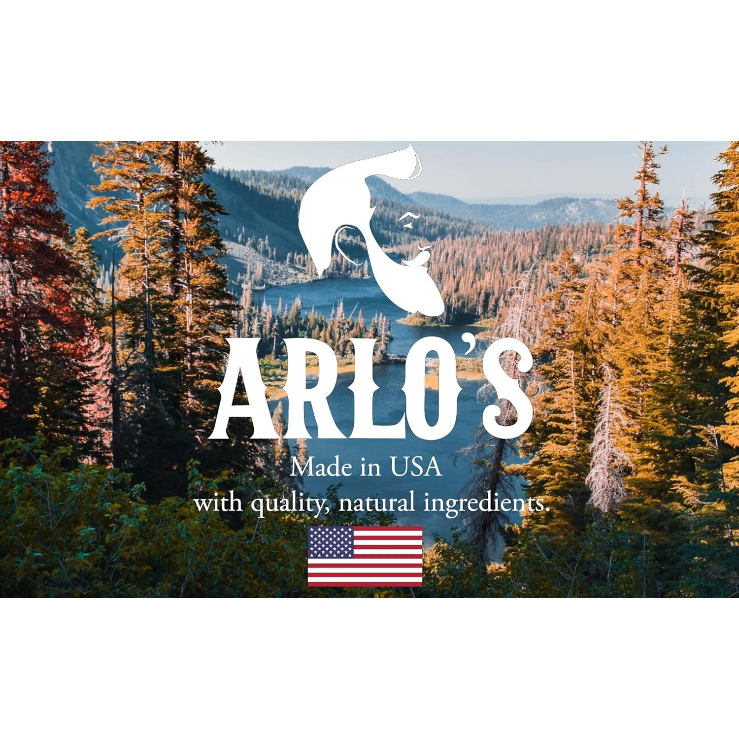 Champú y Acondicionador para Barba Arlo 2 en 1 Sándalo 340 ml