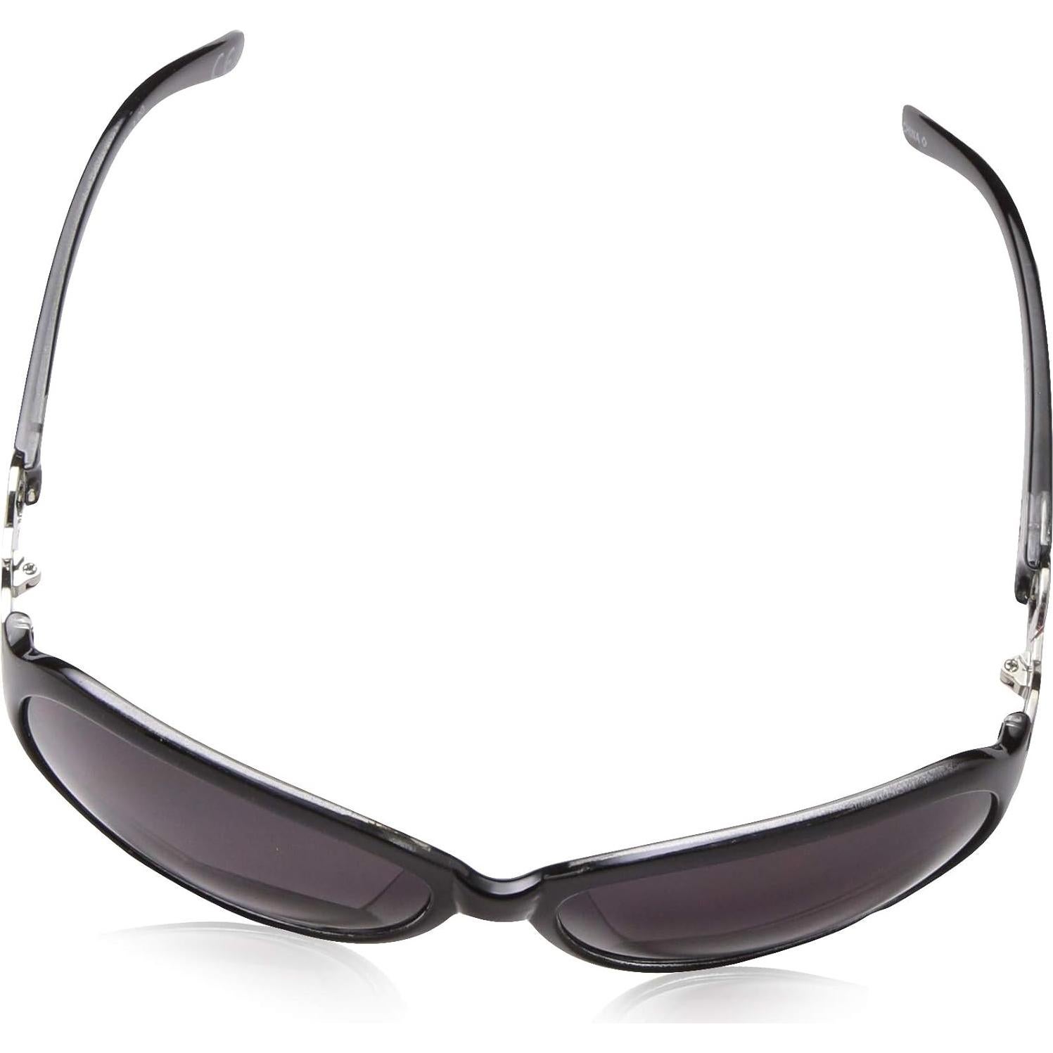 Lentes de Sol Foster Grant para Mujeres 2x Negro Ovalado