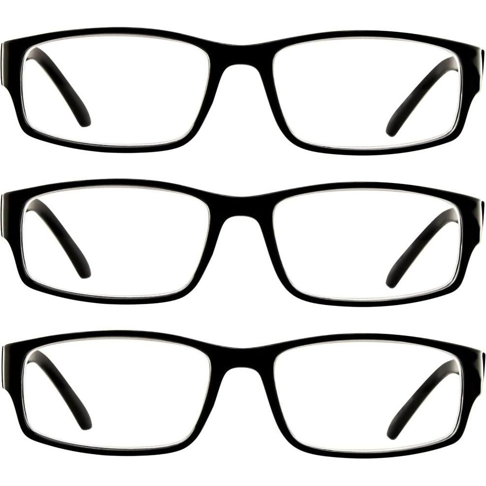 Gafas de lectura TruVision 9504H Unisex 2.5x con estuche