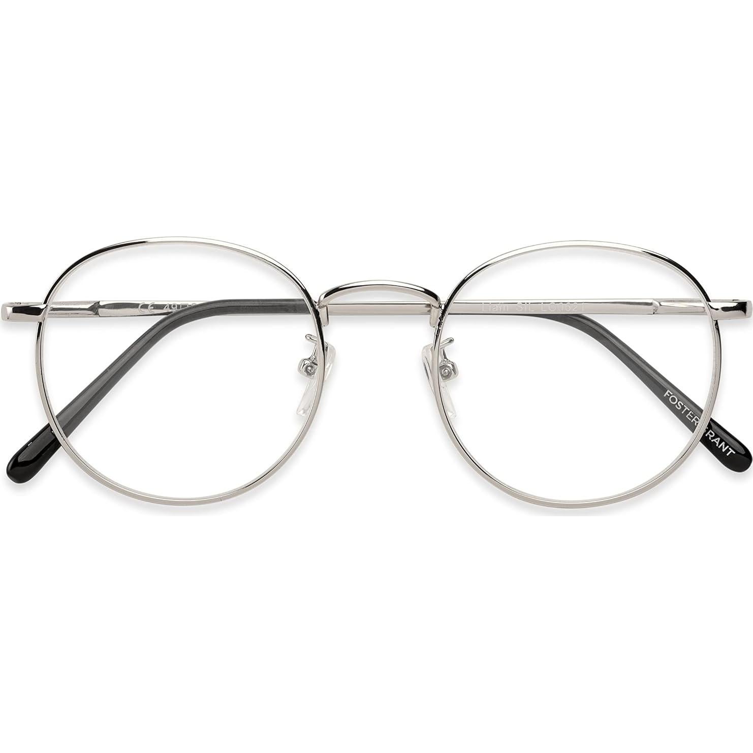 Gafas de Lectura Redondas Foster Grant 1.75D Plata Satinada