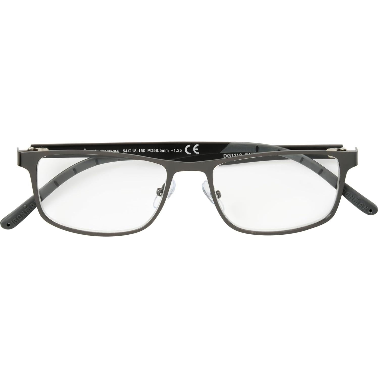 Gafas de lectura IRONMAN Trekker 54mm 2x Gunmetal
