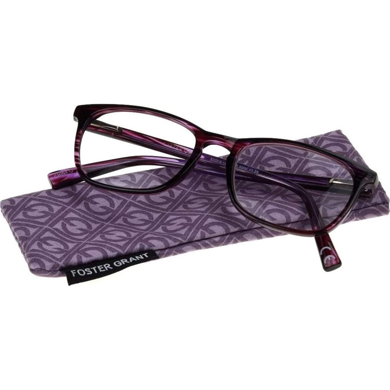 Gafas de lectura Foster Grant Elana moradas 2x