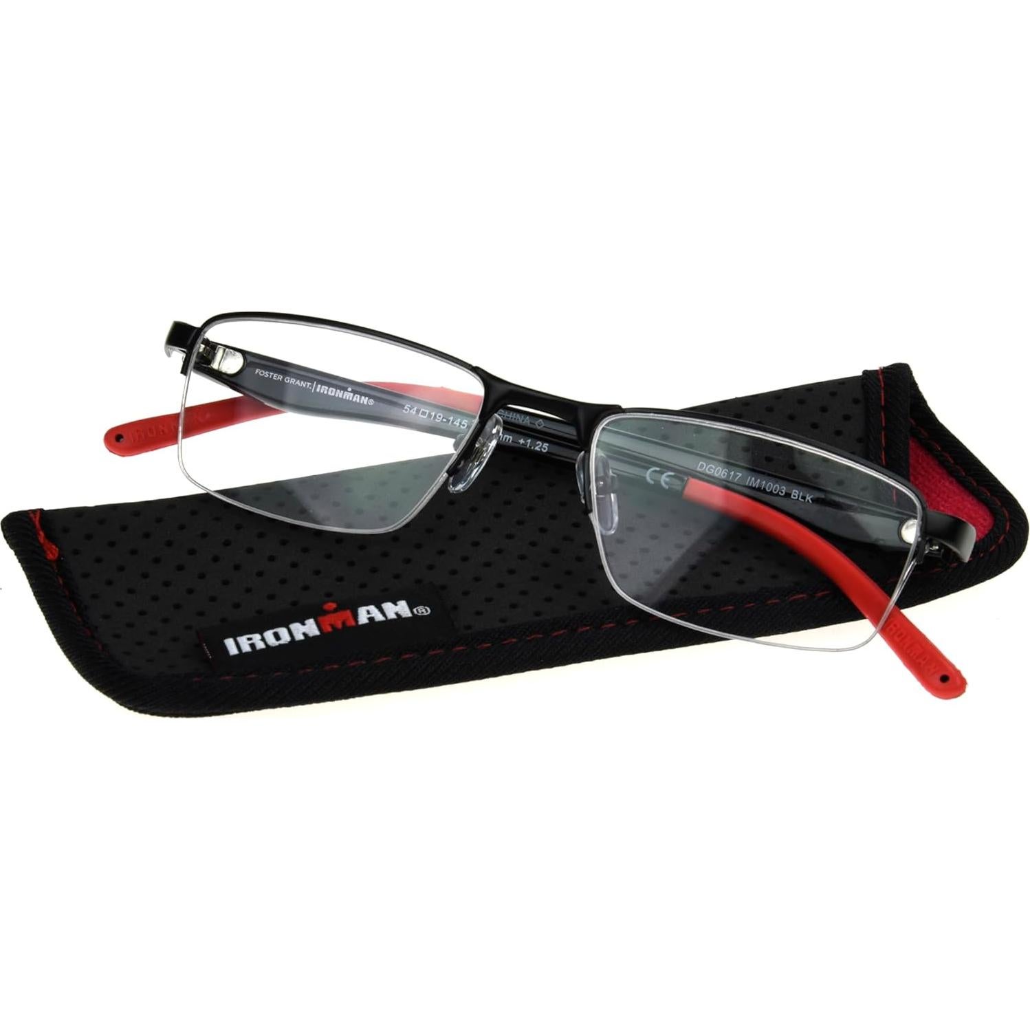 Gafas de lectura IRONMAN para hombres 54mm aumento 2x