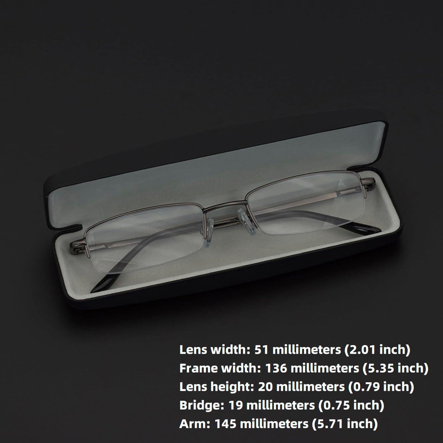 Gafas de Lectura HIGHLIKE 2 o 3-Pack con Estuche Duro