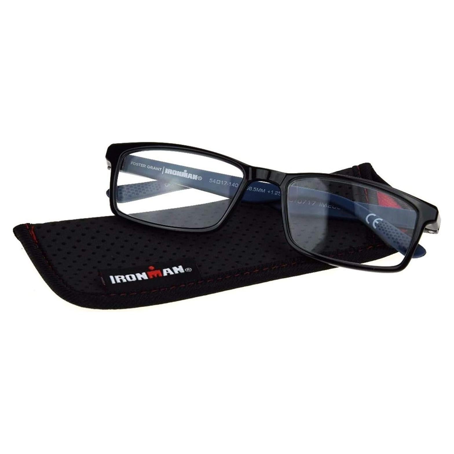Gafas de Lectura Foster Grant Ironman IM2002 2.5x Negro