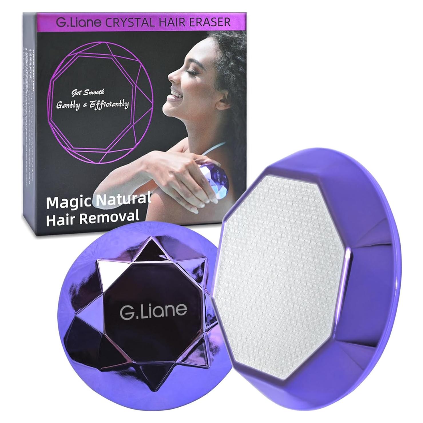 Epilador de Cristal G.Liane Violeta Indoloro y Eficiente
