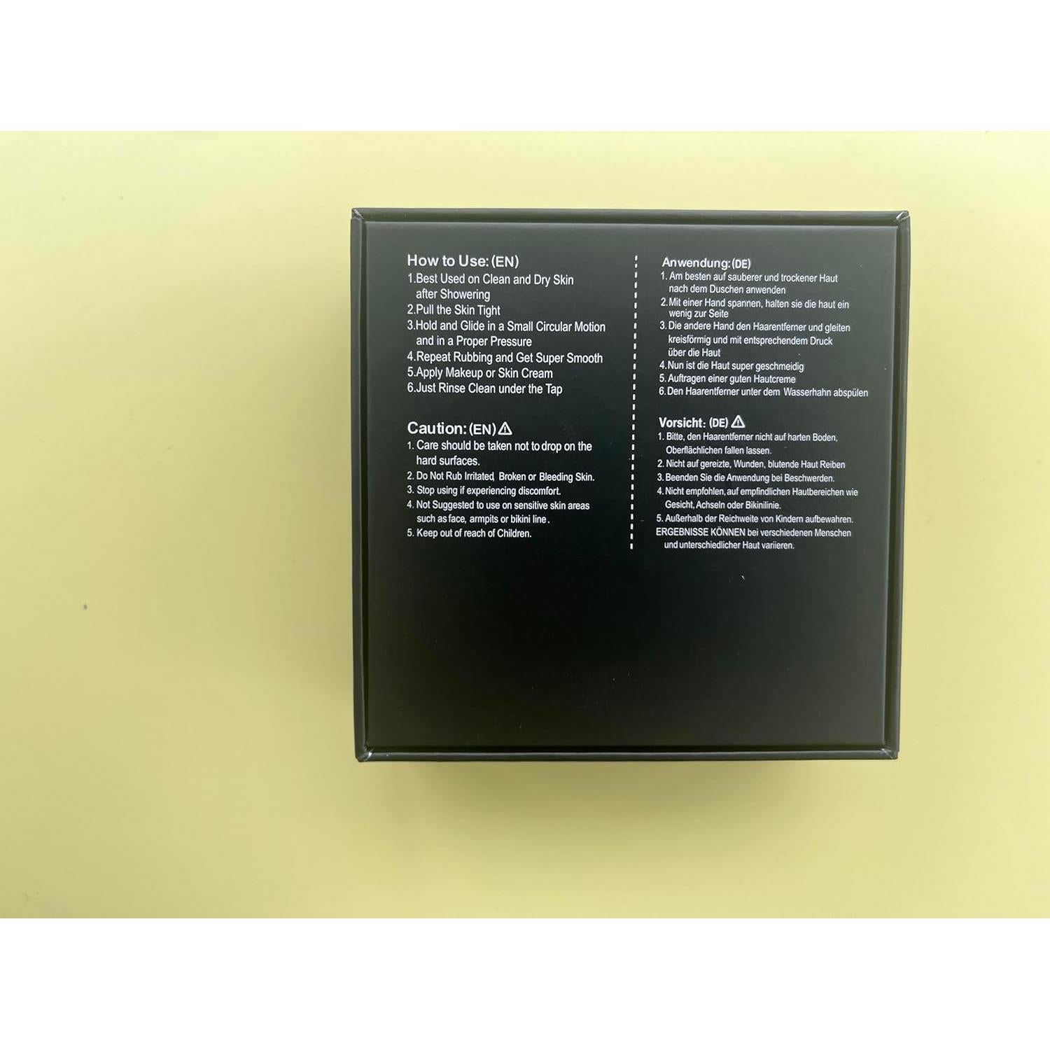 Epilador de Cristal G.Liane Violeta Indoloro y Eficiente