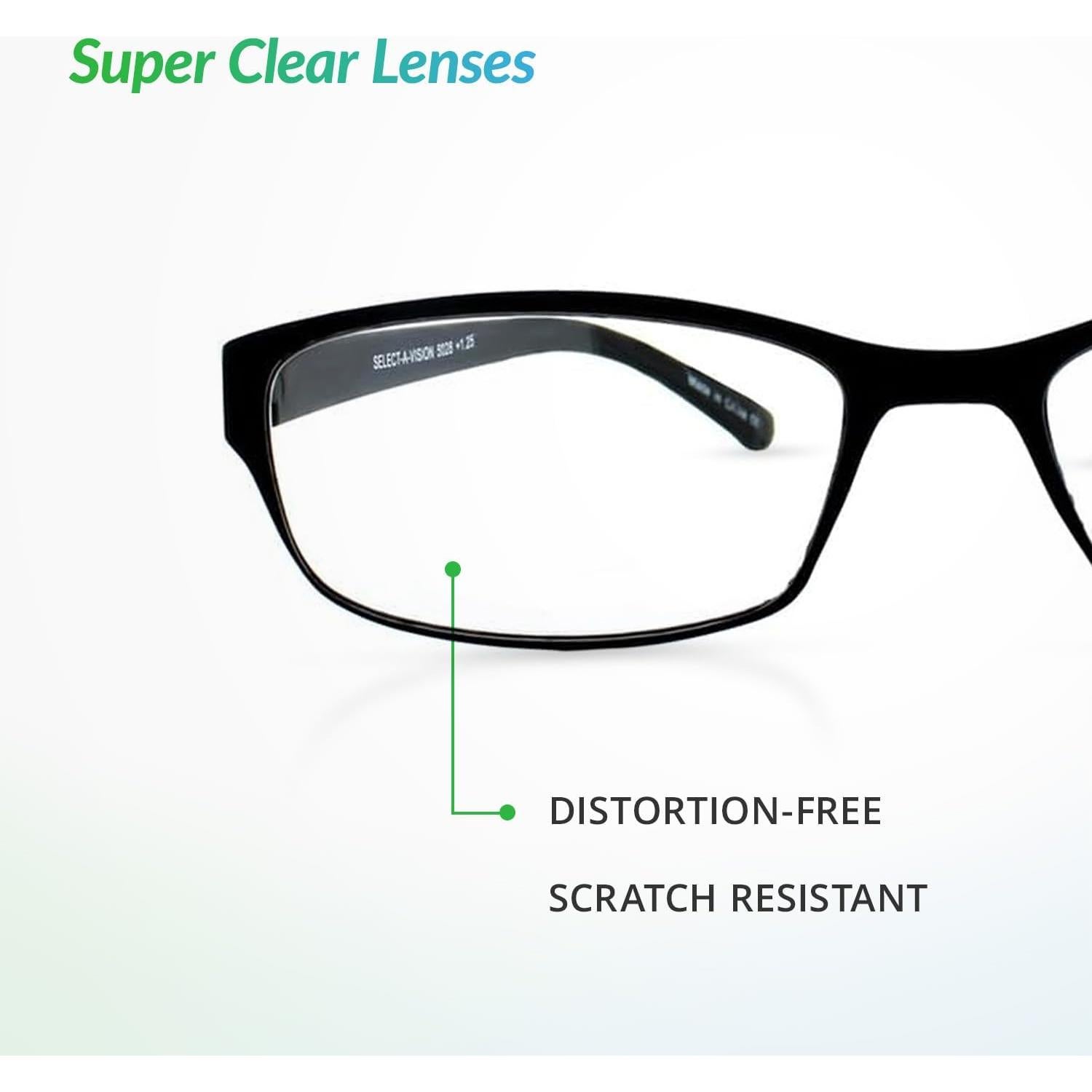 Gafas de lectura SAV Flex 2 5028 negras +1.25x ligeras