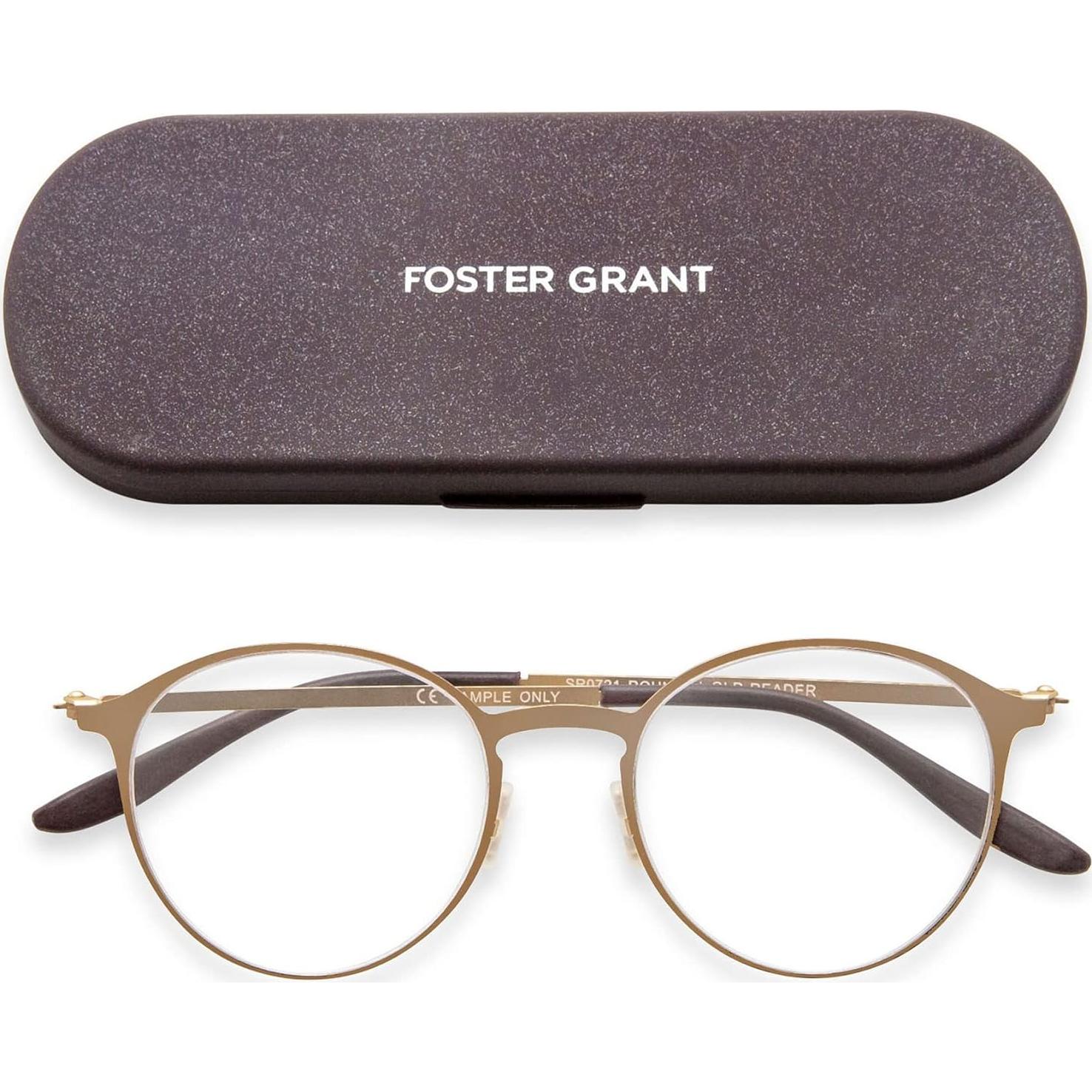 Gafas de lectura Foster Grant 2x Oro con filtro luz azul