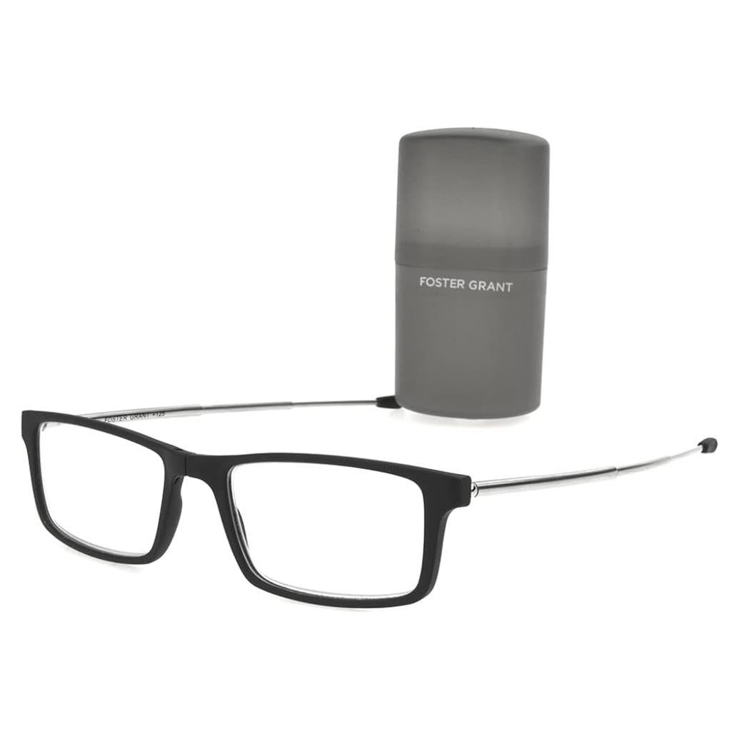 Gafas de lectura Foster Grant Gino Plegables 2.5D Negro