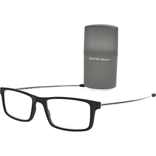 Gafas de lectura Foster Grant Gino Plegables 2.5D Negro