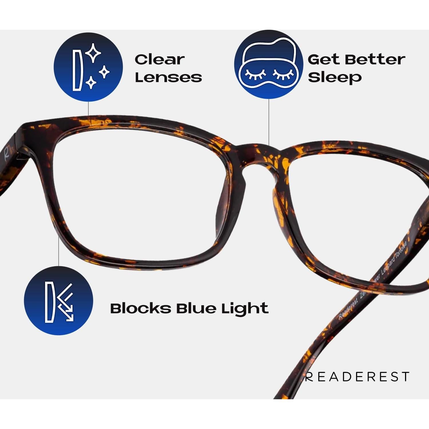 Gafas de lectura Readerest Carey 1.75x bloqueo luz azul