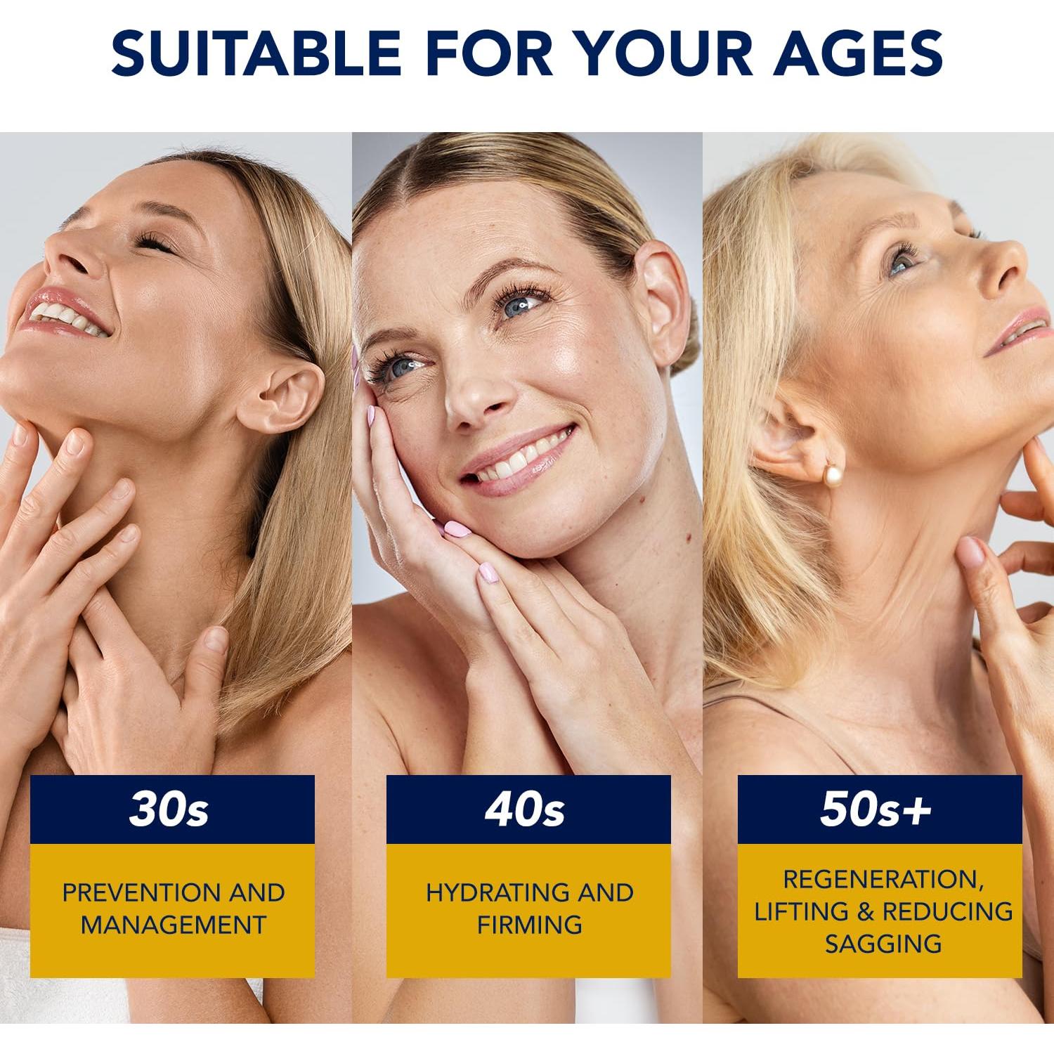 Crema Tensora para el Cuello EylSeoul 48g Antienvejecimiento