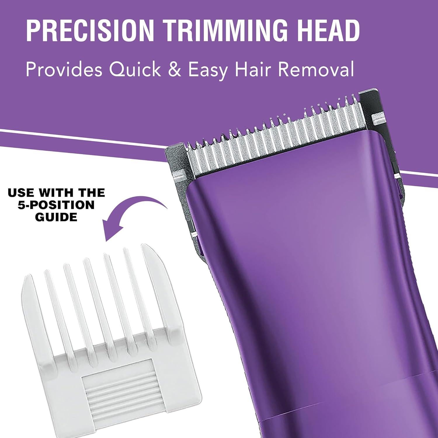 Recortadora eléctrica Wahl Pure Confidence 3 en 1 para mujer