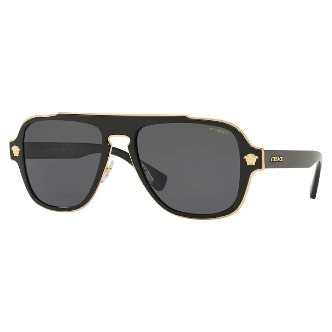 Gafas de sol Versace VE2199 con lentes polarizados gris
