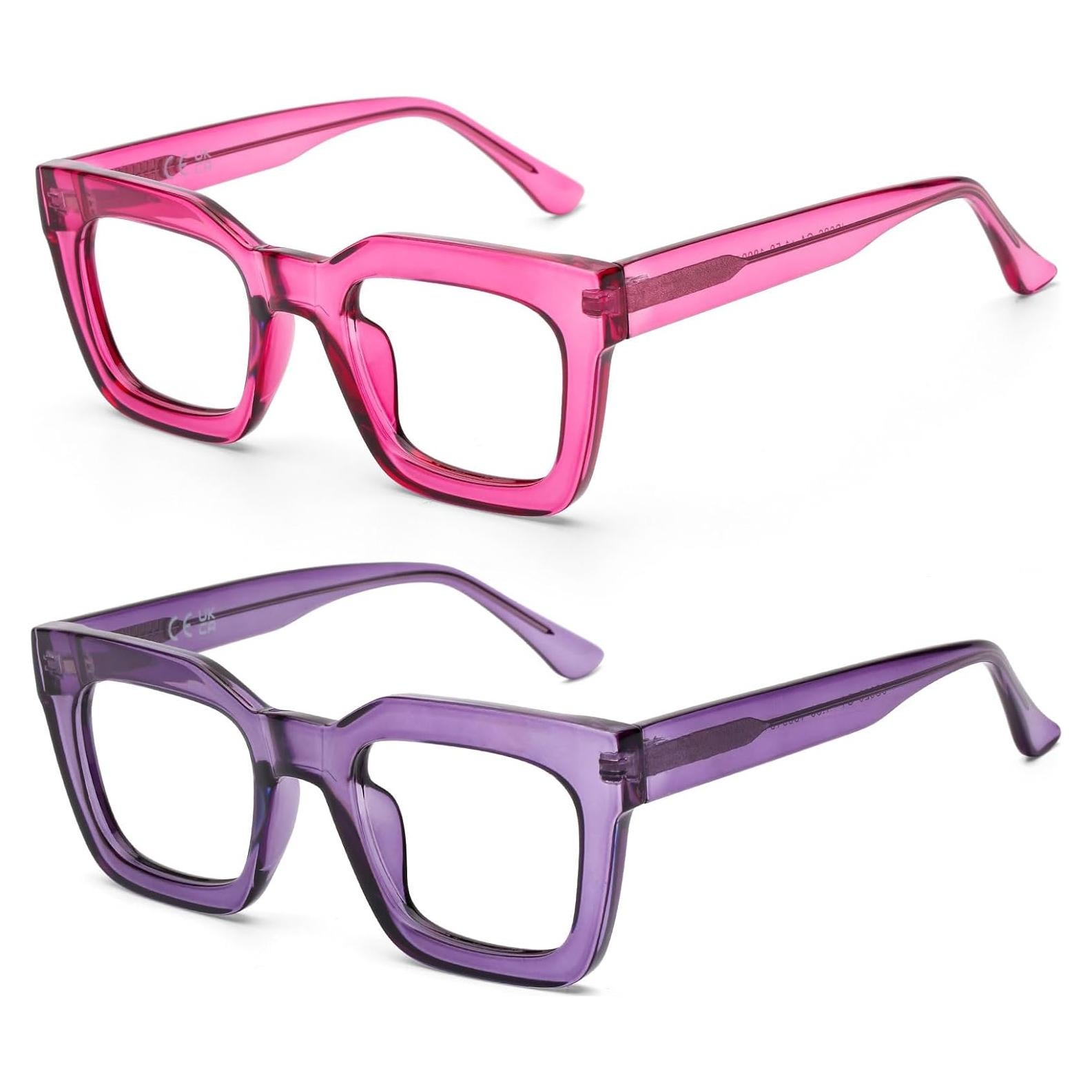 Gafas de Lectura AQWANO 1.0x Estilo Moda Bloqueo Luz Azul