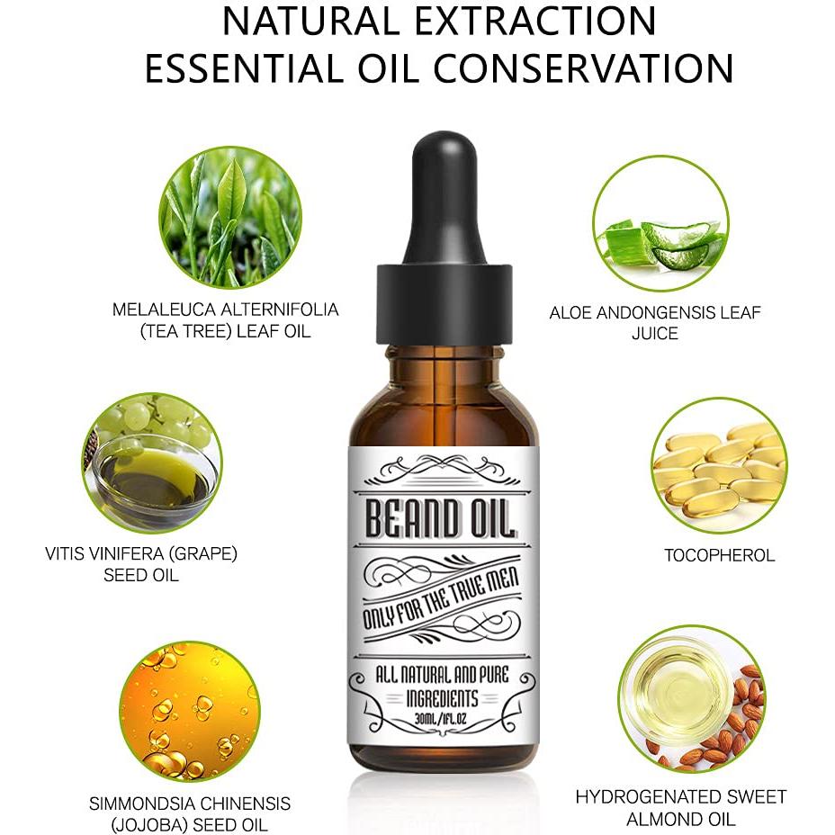 Aceite para Barba Jeosisy Glamour Movement 30ml Hidratante