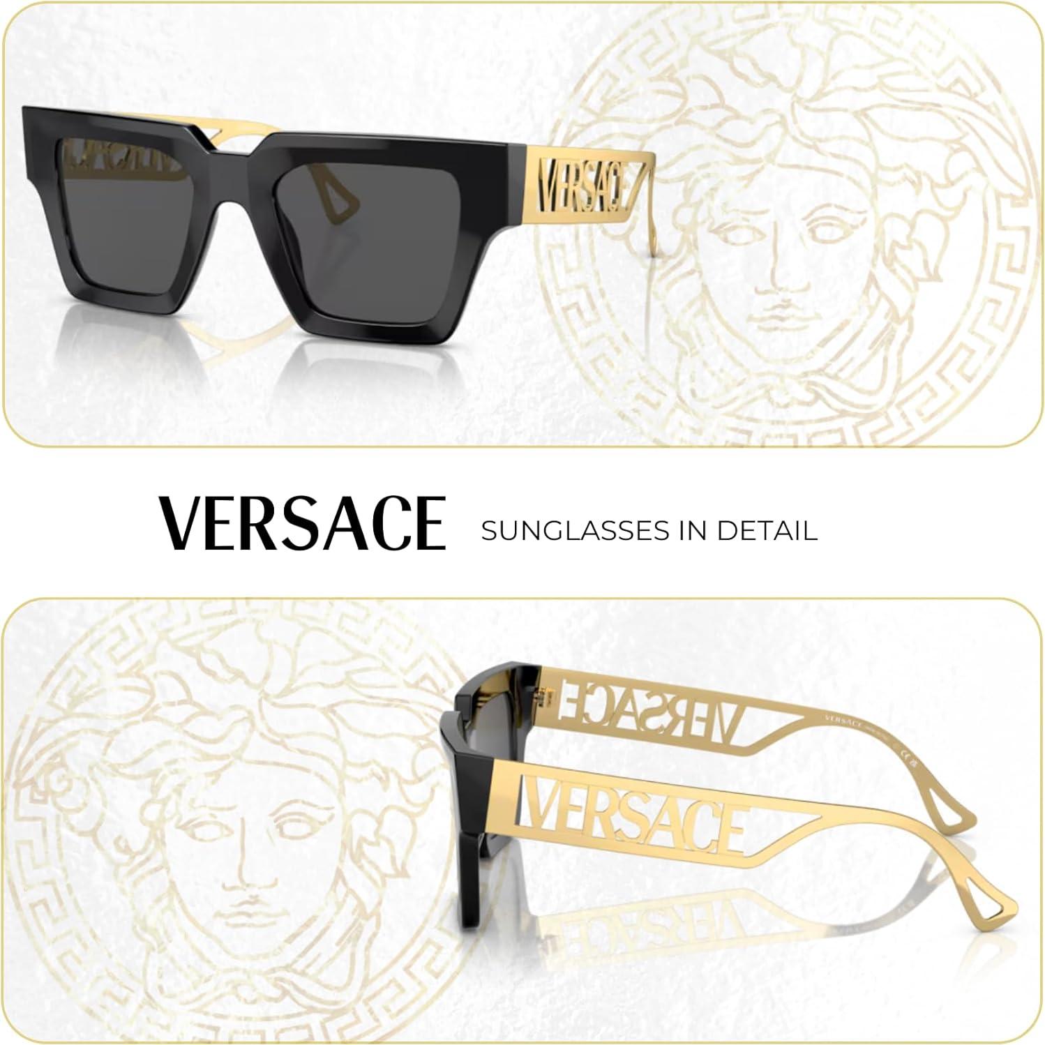Gafas de sol cuadradas Versace VE4431 para mujeres + Kit iWear