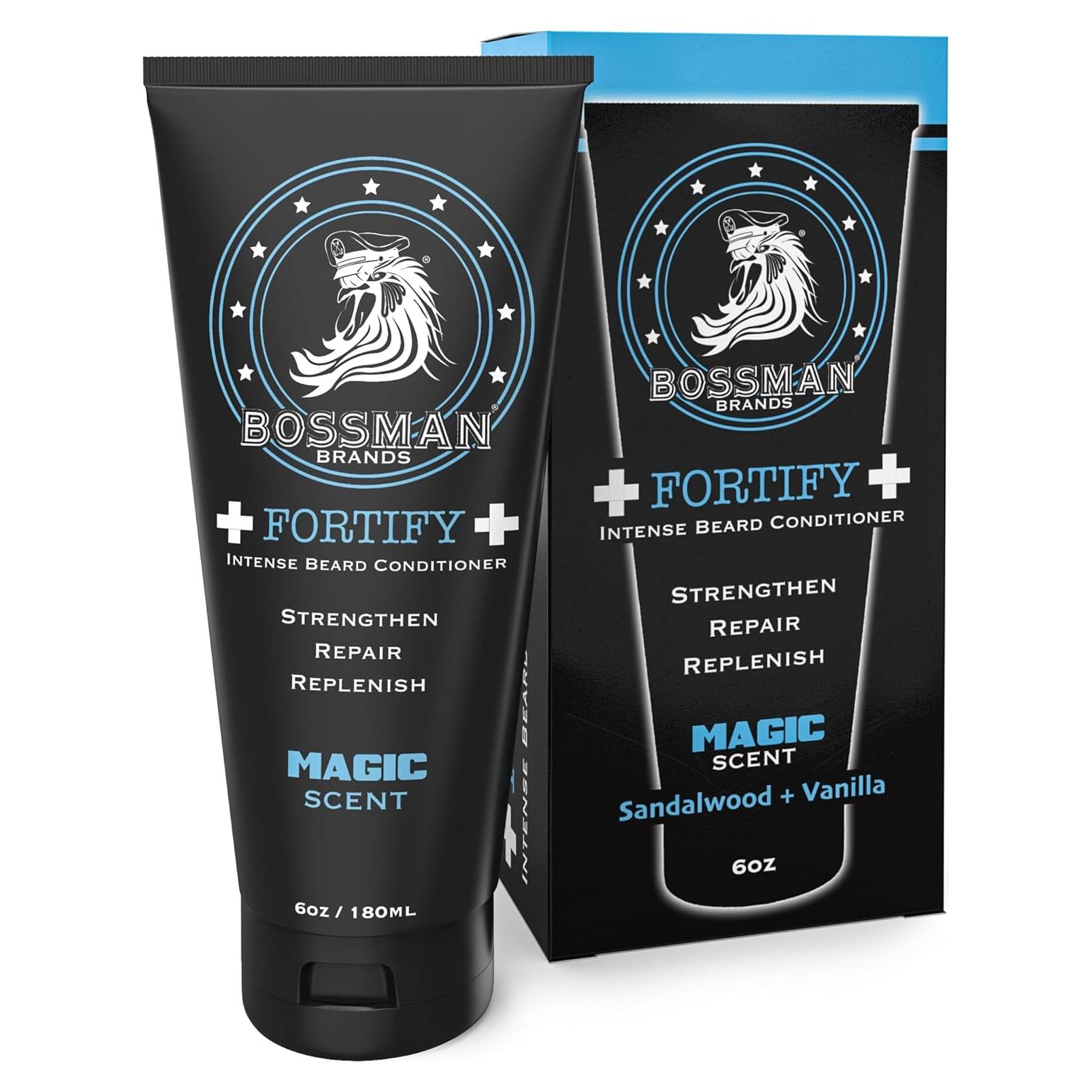 Acondicionador para Barba Bossman Fortify - Hidratante Natural