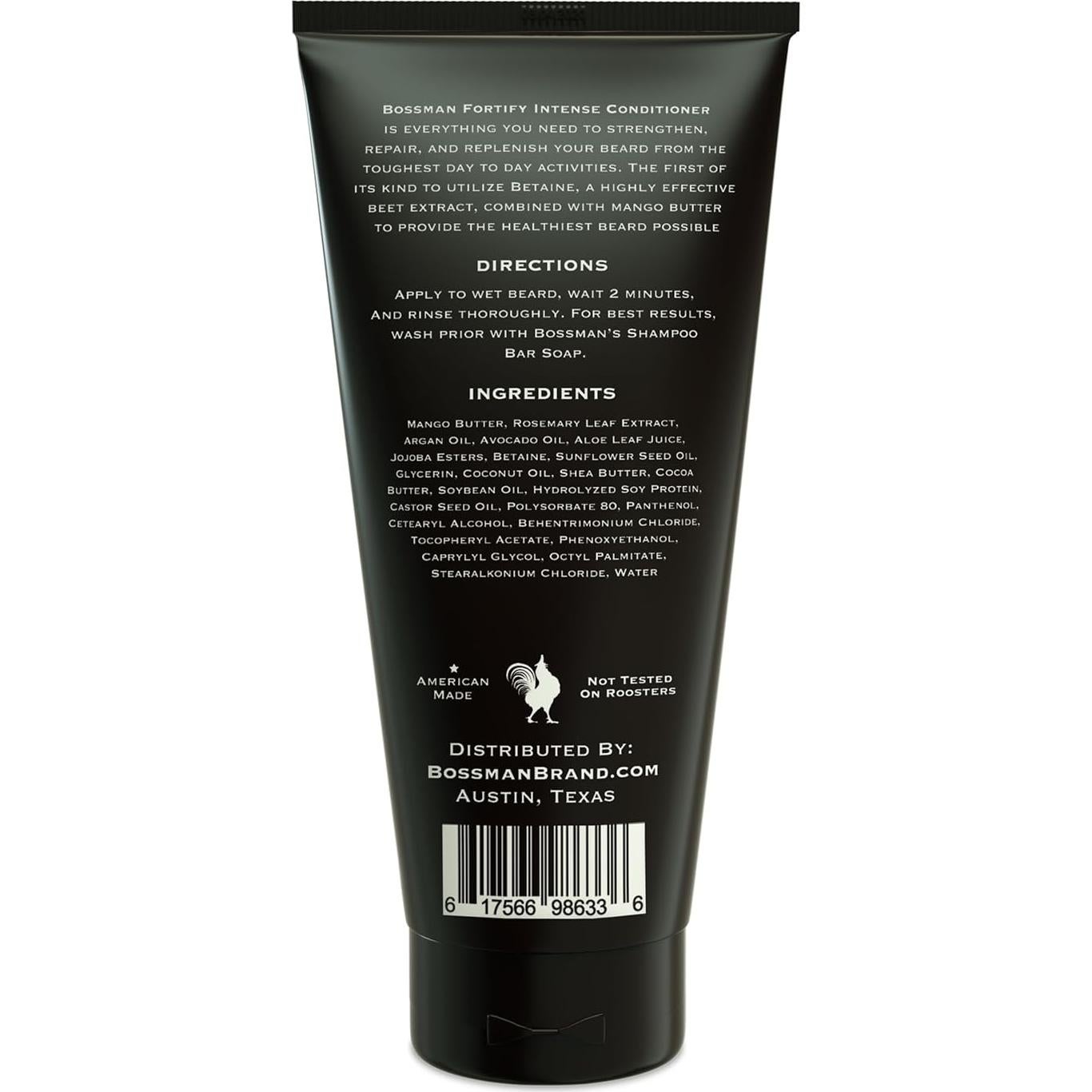 Acondicionador para Barba Bossman Fortify - Hidratante Natural