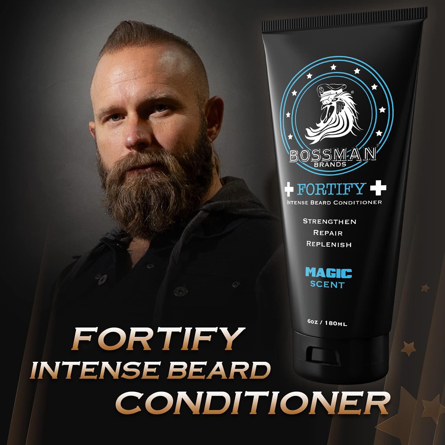Acondicionador para Barba Bossman Fortify - Hidratante Natural
