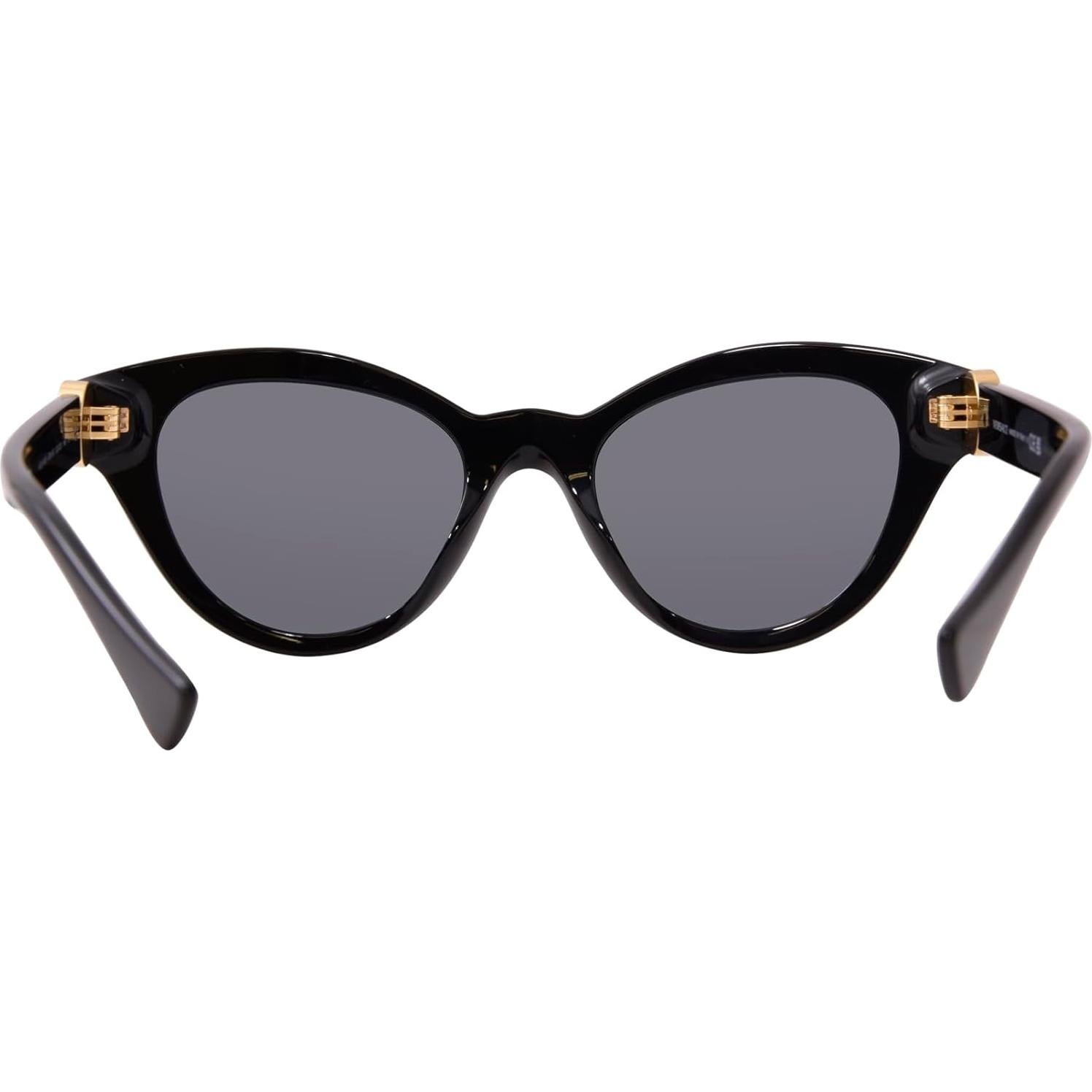 Gafas de sol Versace Mujer Marco Negro Lentes Grises 52mm