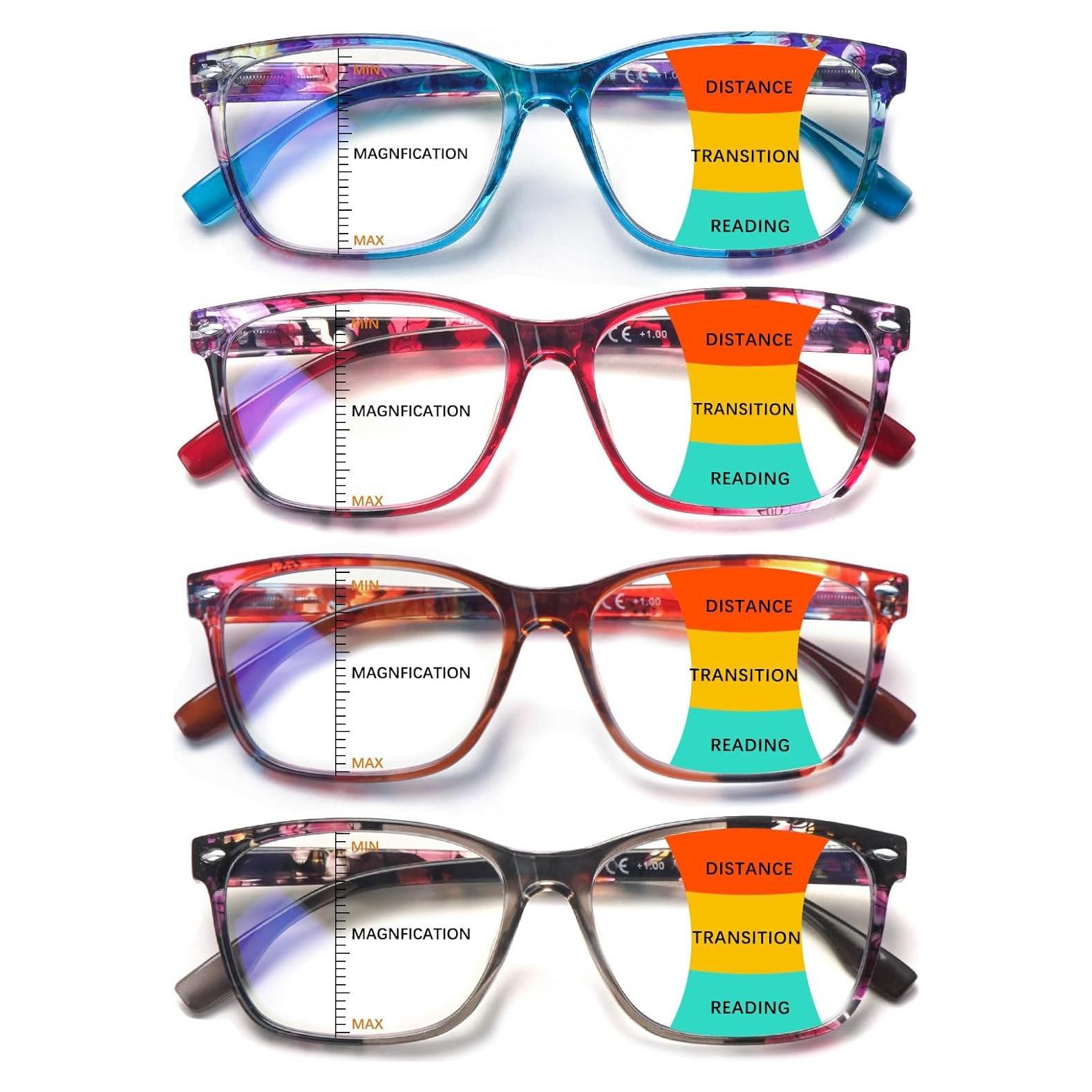 Gafas de Lectura Multifocales CLASAGA con Luz Azul 1.5x