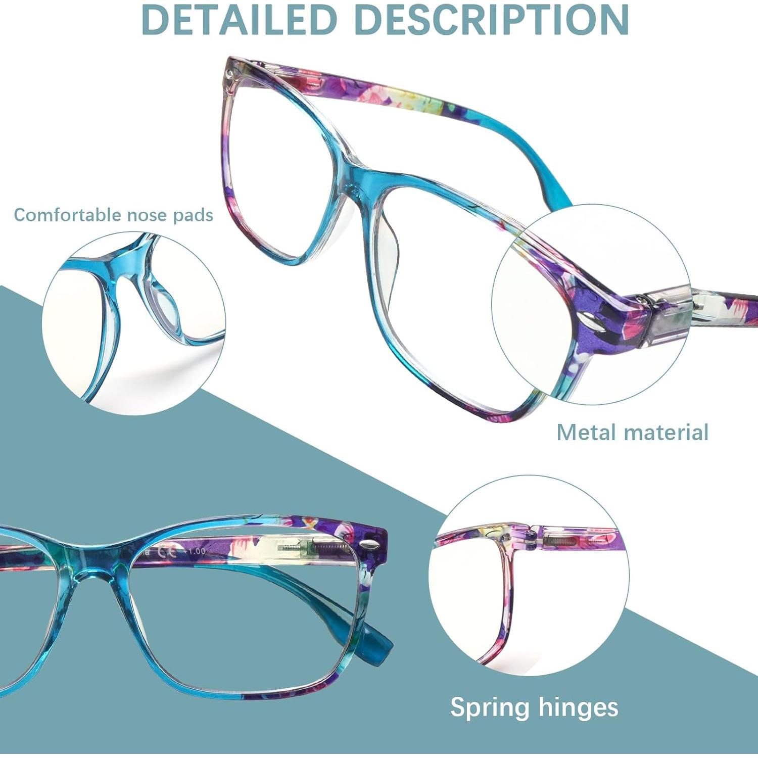 Gafas de Lectura Multifocales CLASAGA con Luz Azul 1.5x