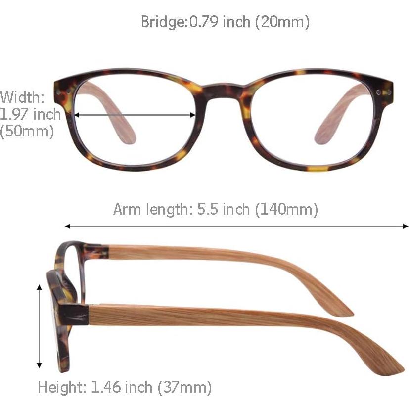 Gafas de Lectura Eyeguard 4 Pack Filtro Luz Azul Unisex