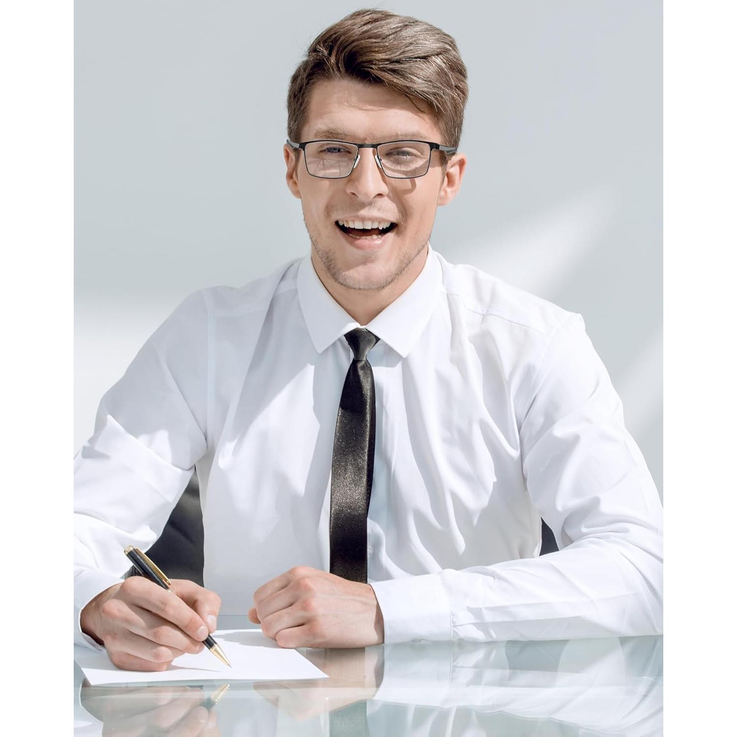 Paquete de 3 Gafas de Lectura YayGlasz TR90 con Protección Luz Azul