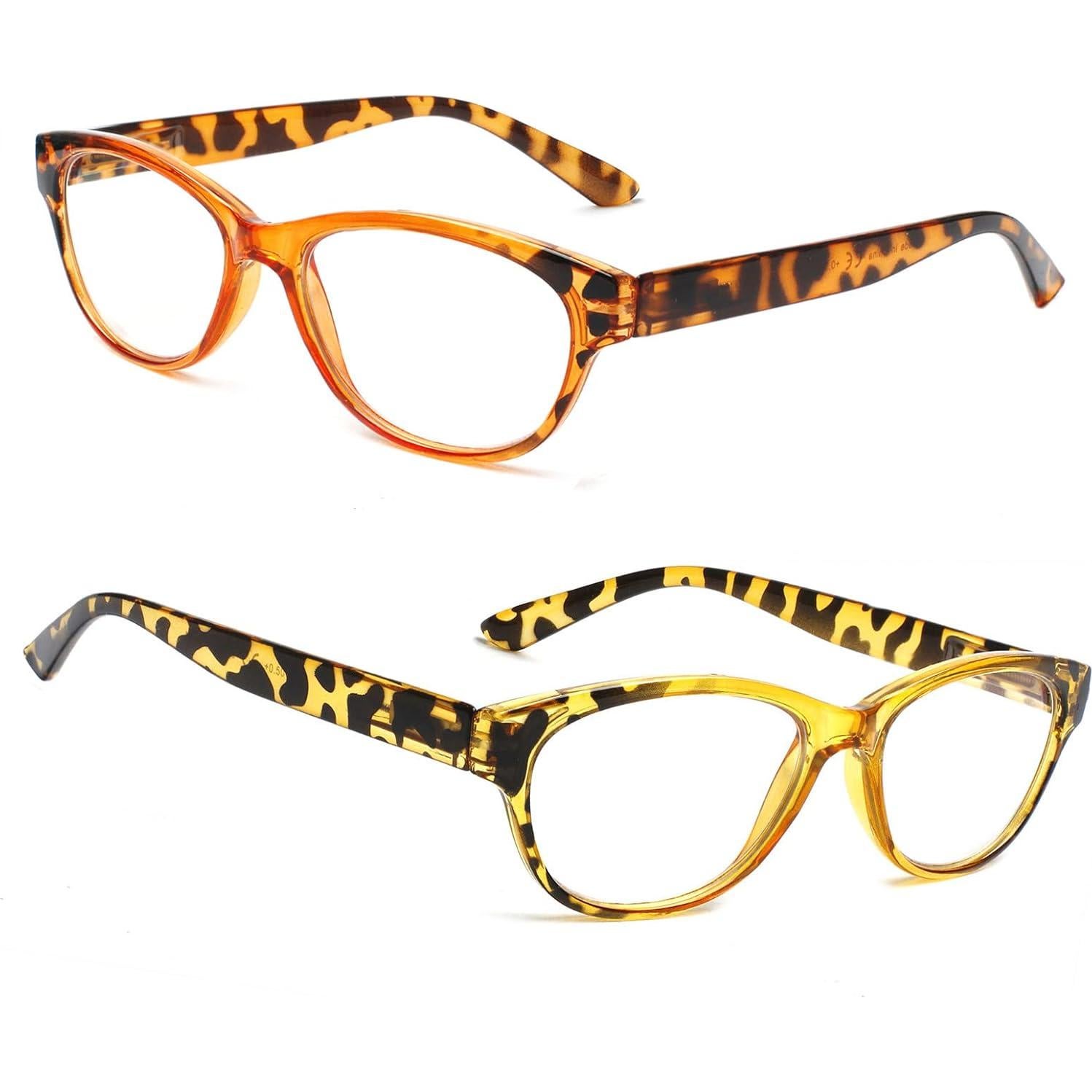 Gafas de lectura Cat Eye SIGVAN 5 pares con luz azul