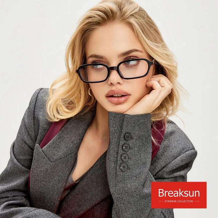 Gafas Retro Breaksun B70 Bloqueo Luz Azul Paquete Doble