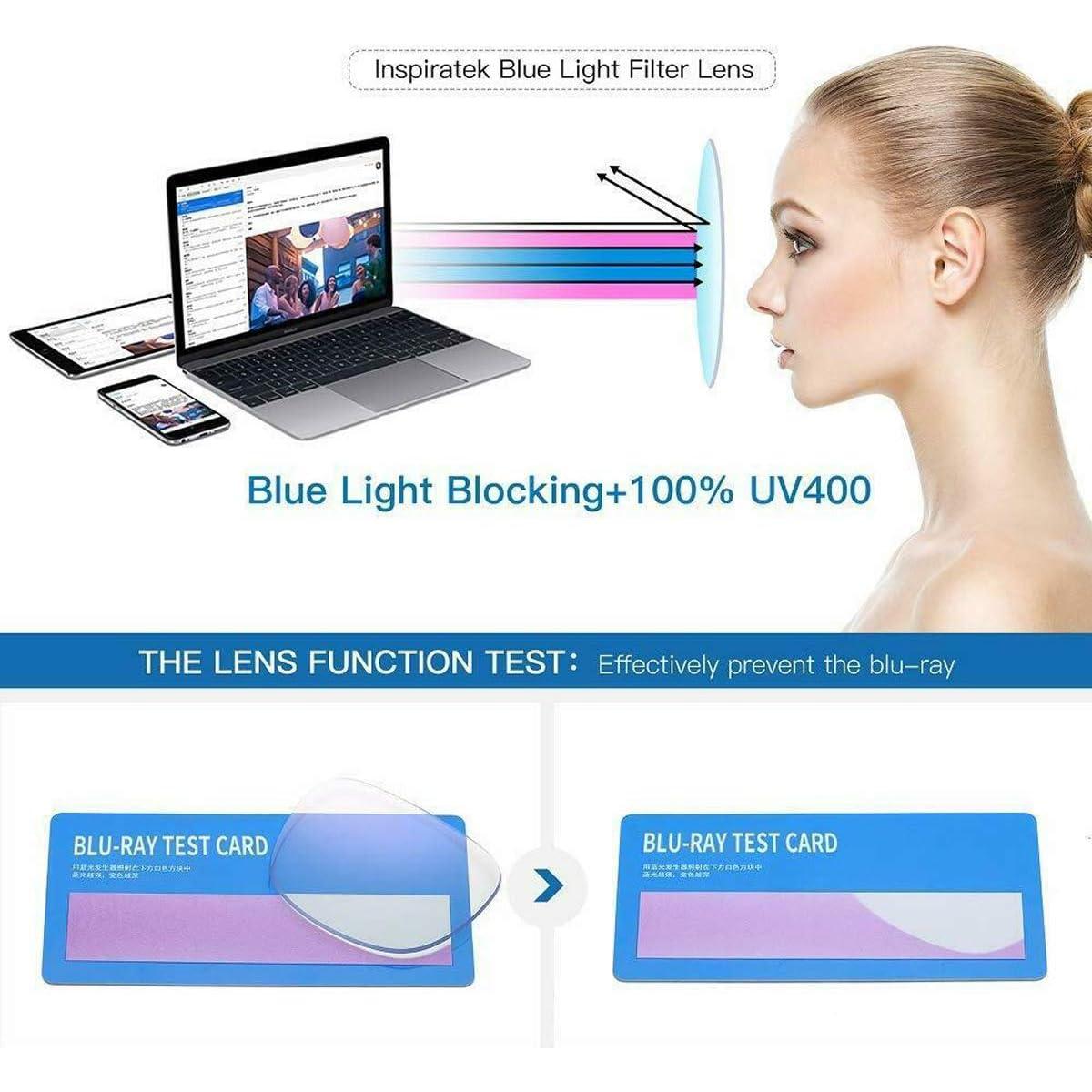 Gafas de lectura COVESATO ojo de gato 2.0x bloqueo luz azul