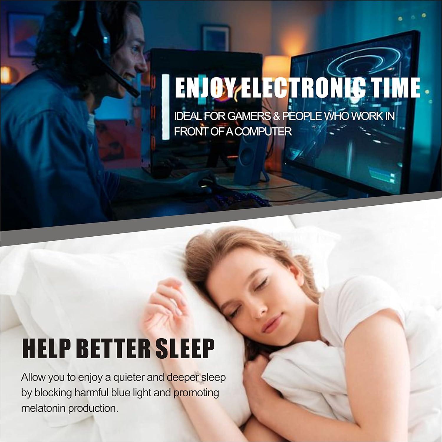 Gafas de bloqueo luz azul Breaksun B40 grandes cuadradas