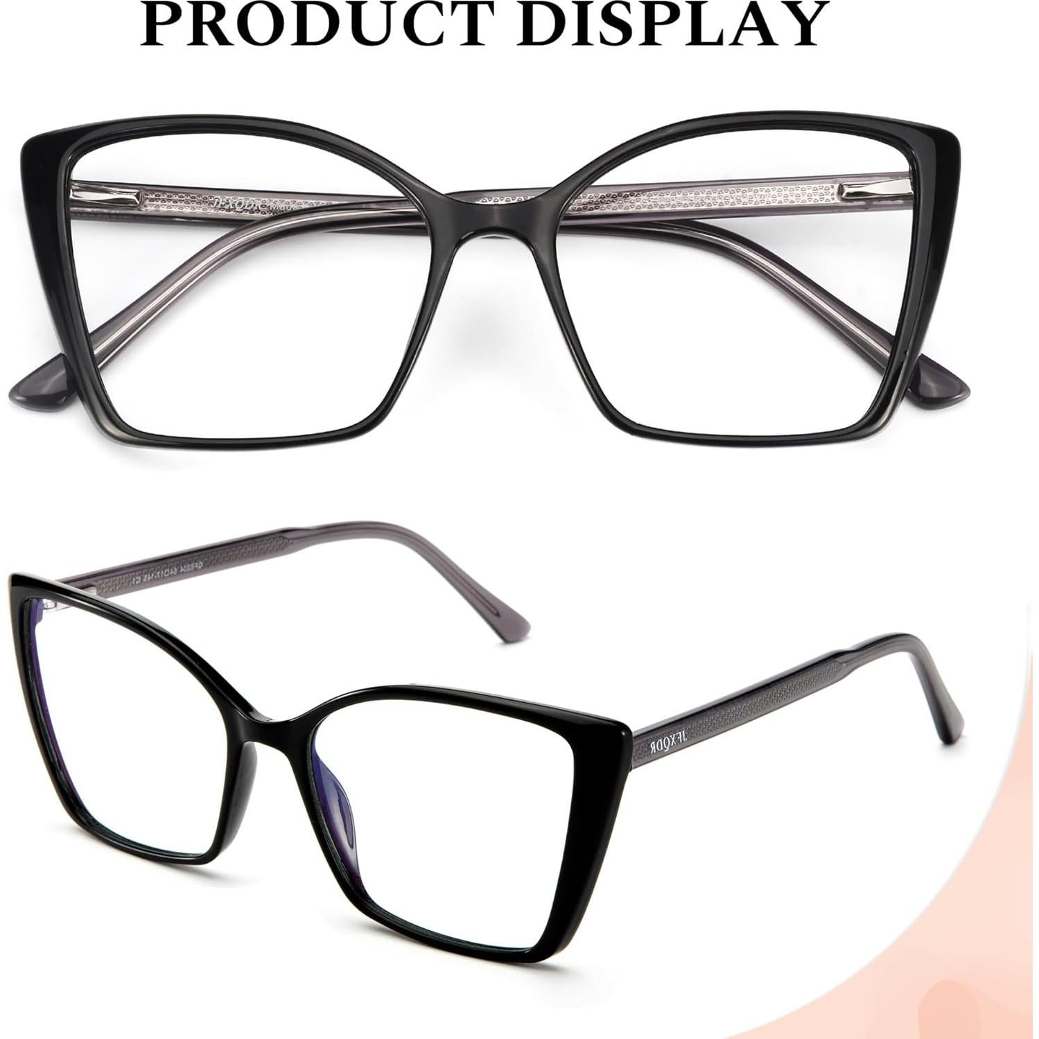 Gafas de Bloqueo Luz Azul JFXQDR RF6204 Mujeres Ojo de Gato