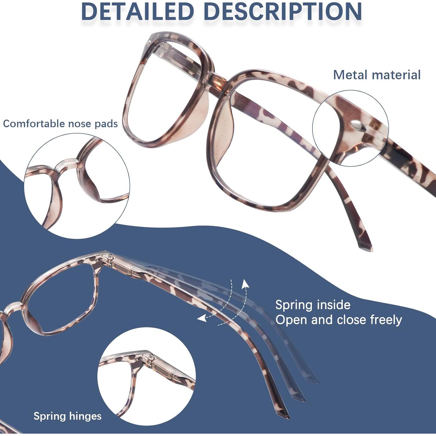 Gafas Progresivas Multifocales Anti Luz Azul Unisex