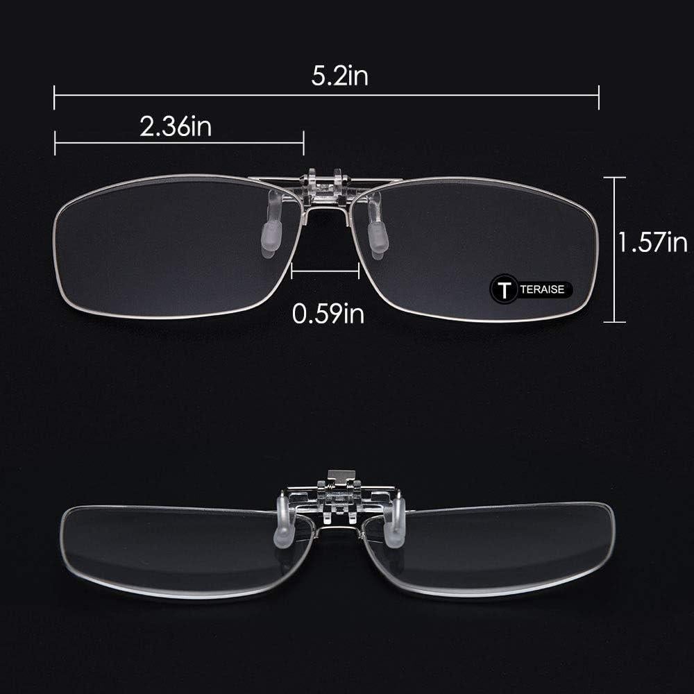 Gafas de Lectura Clip On TERAISE 3.0X Plegables HD