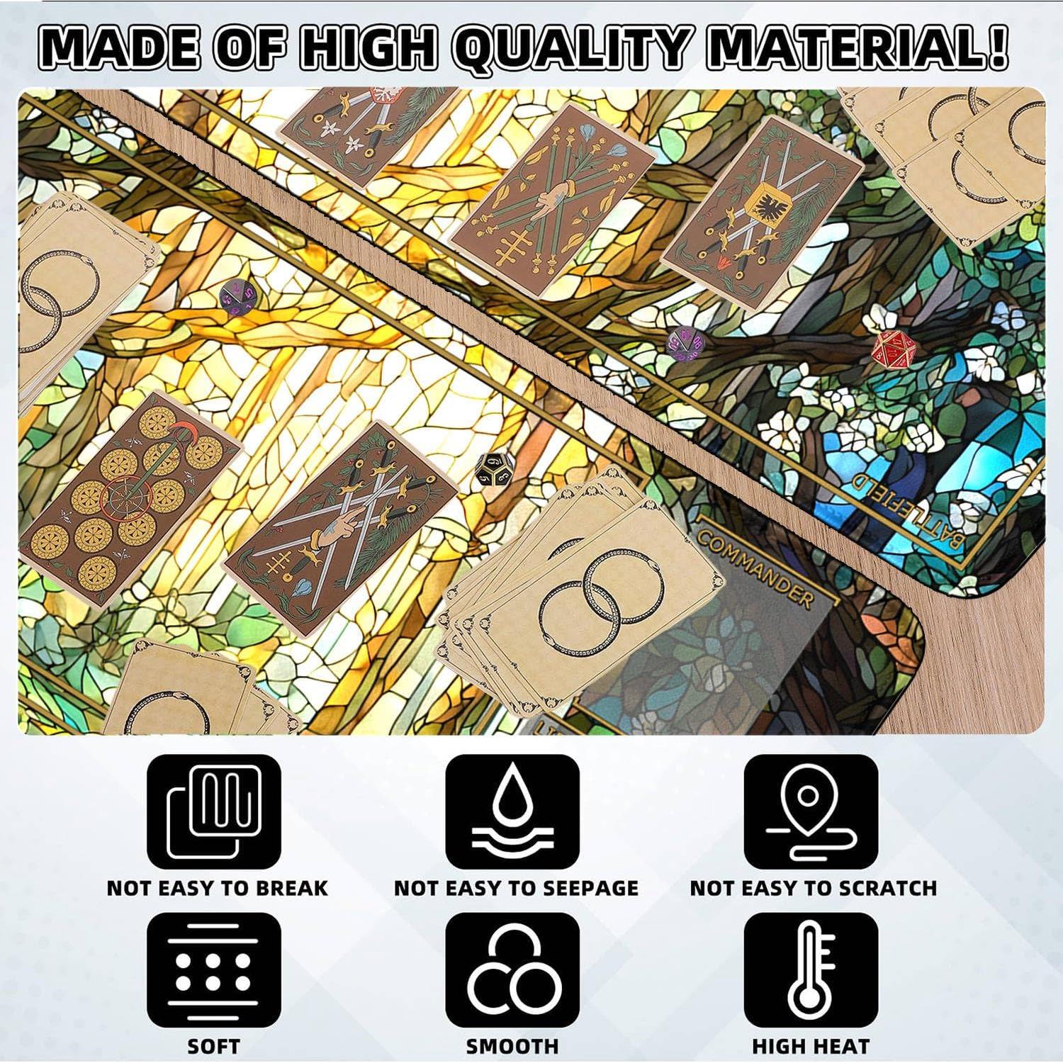 Tapete de Juego MTG STORKY 60x35 cm Antideslizante con Bolsa