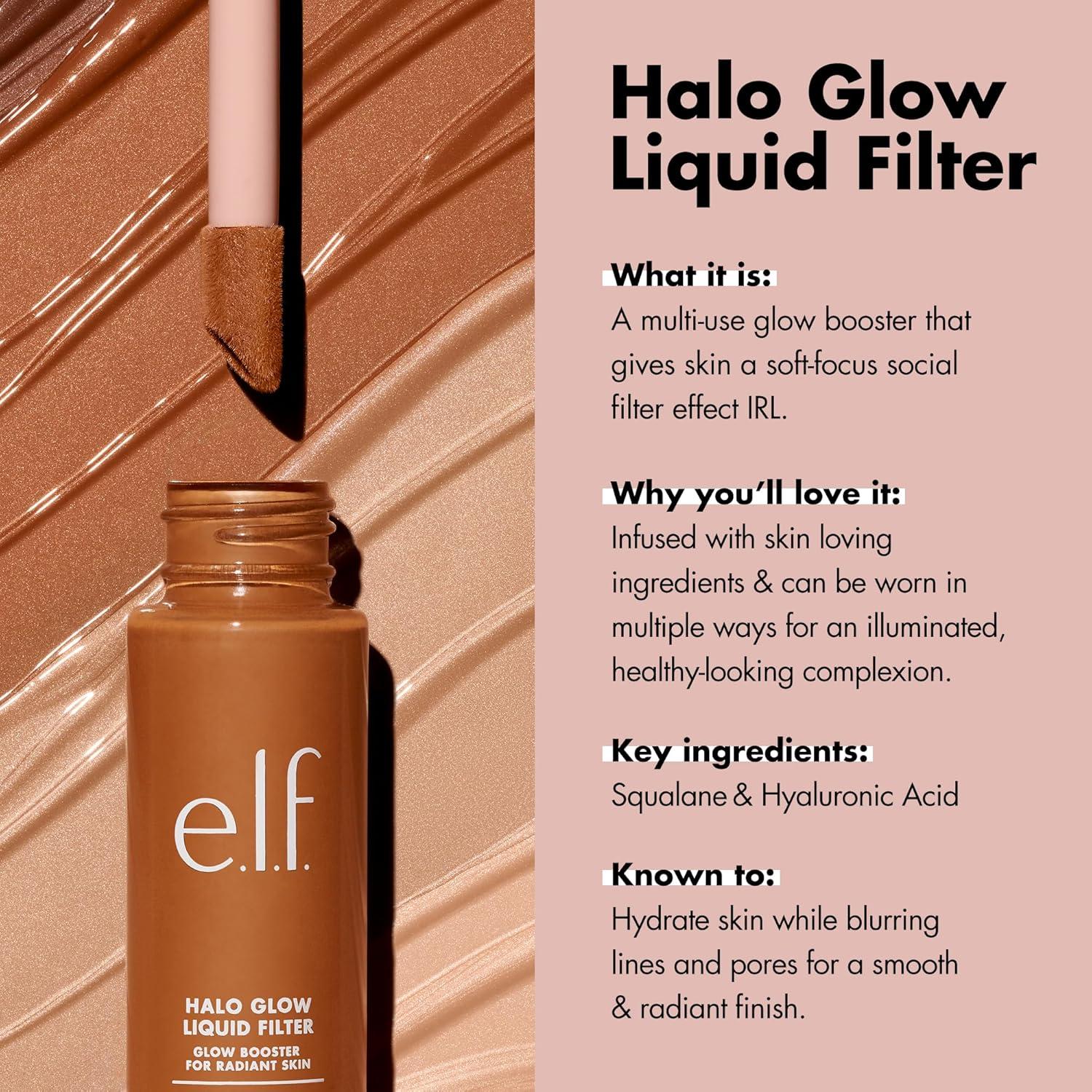 Potenciador de Complexión e.l.f. Halo Glow 31.5 ml Claro