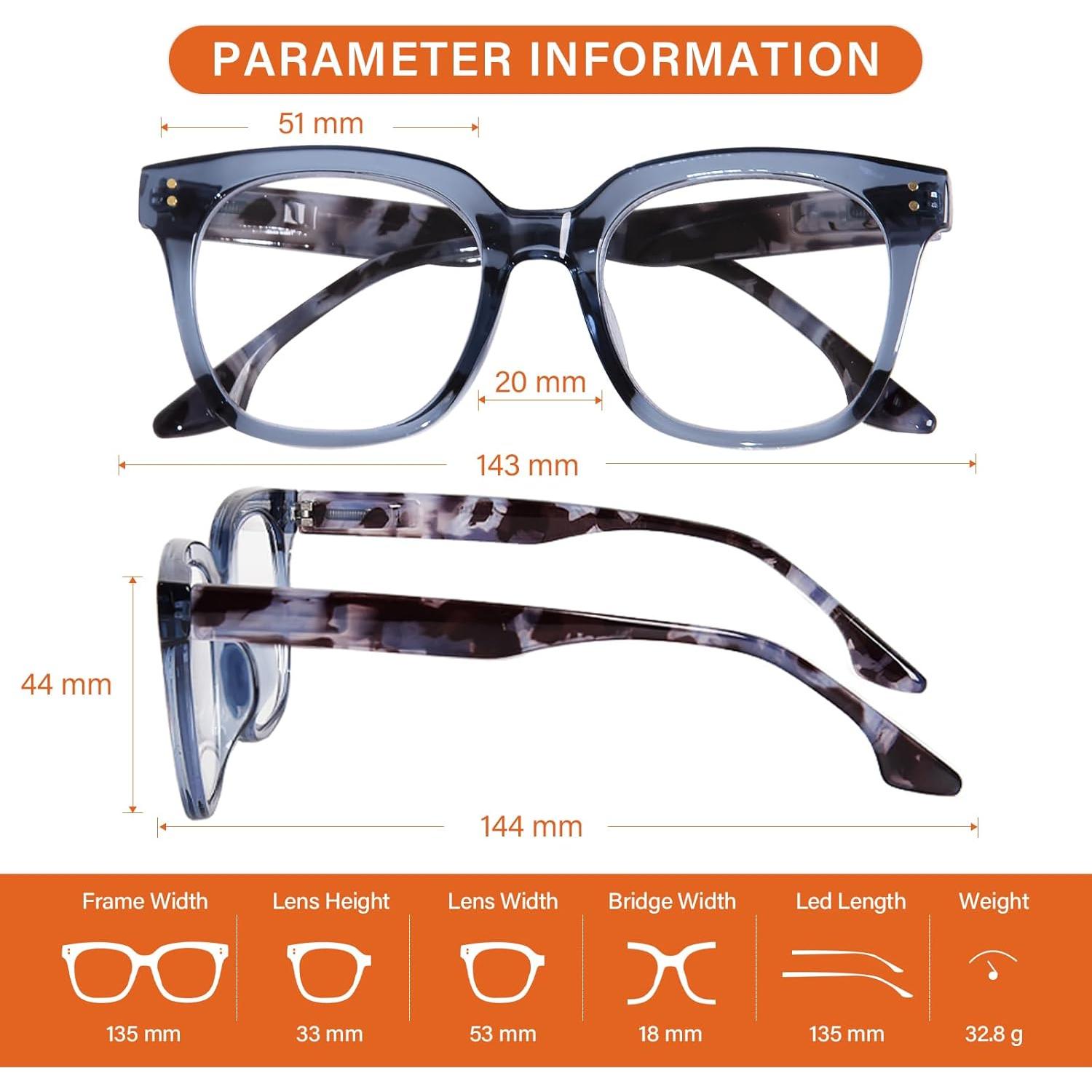 Gafas de lectura progresivas ZESAKER con bloqueo luz azul