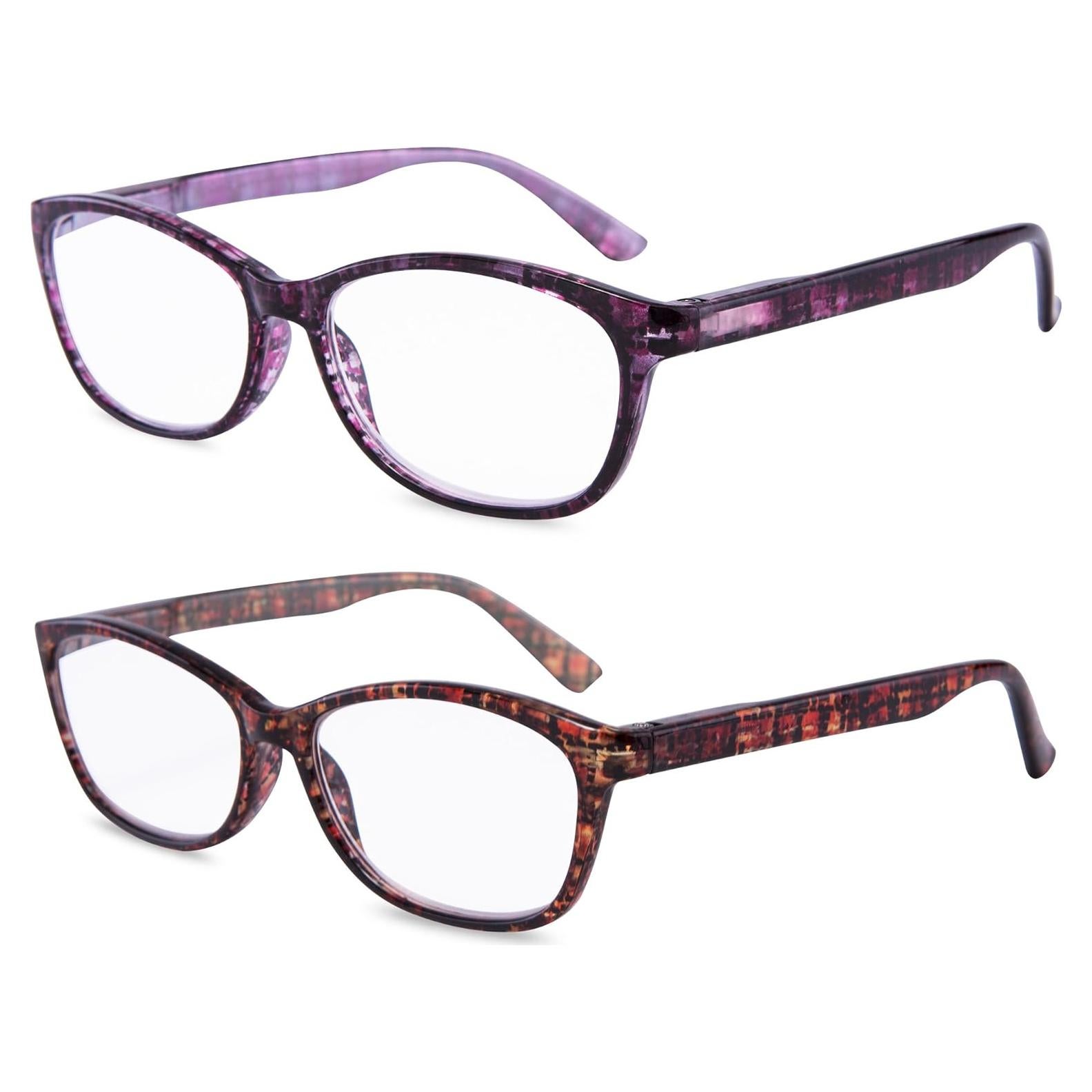 Gafas de Lectura EYEGUARD 2 Pares +4.50 a +6.00 Mujeres
