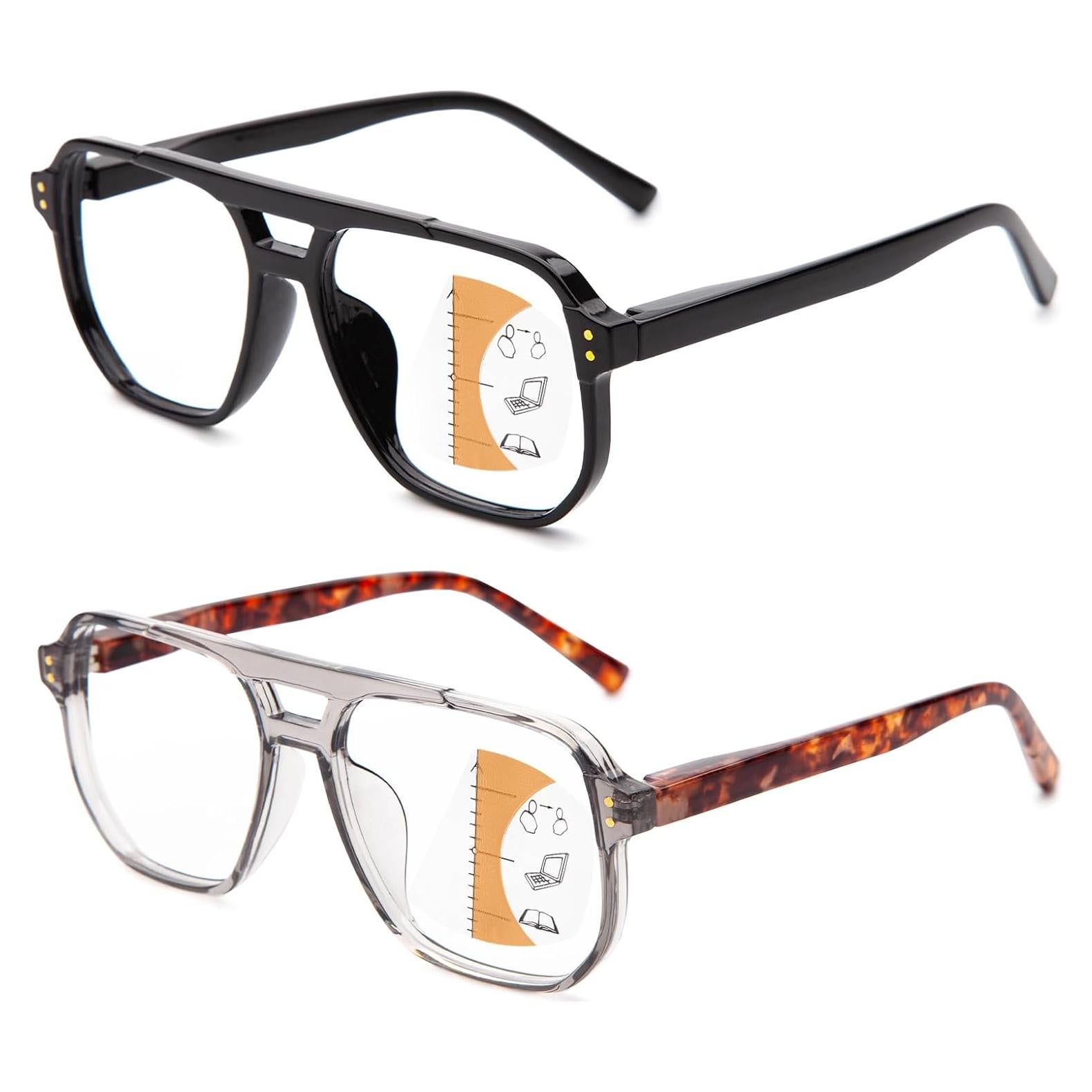 Gafas de lectura progresivas JO XL para hombres y mujeres