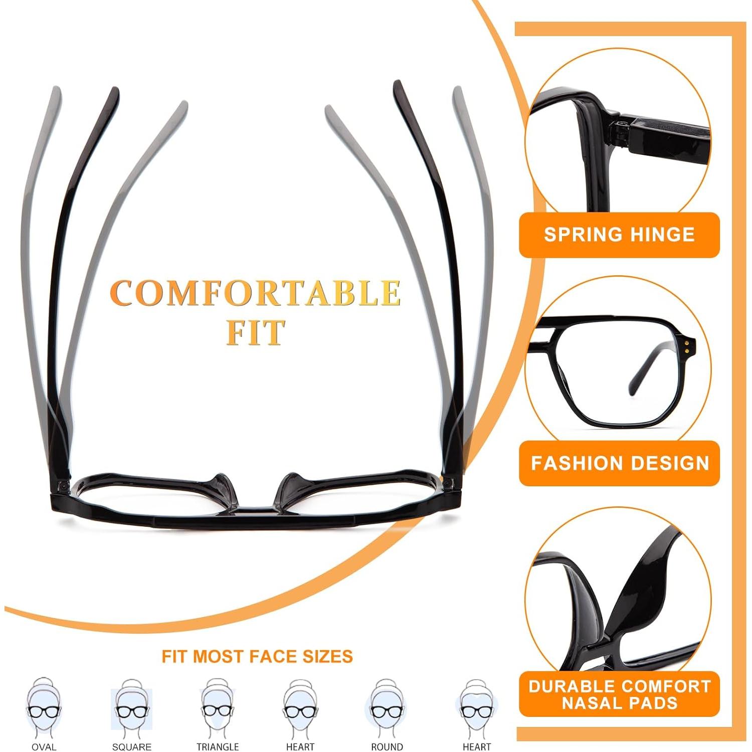 Gafas de lectura progresivas JO XL para hombres y mujeres