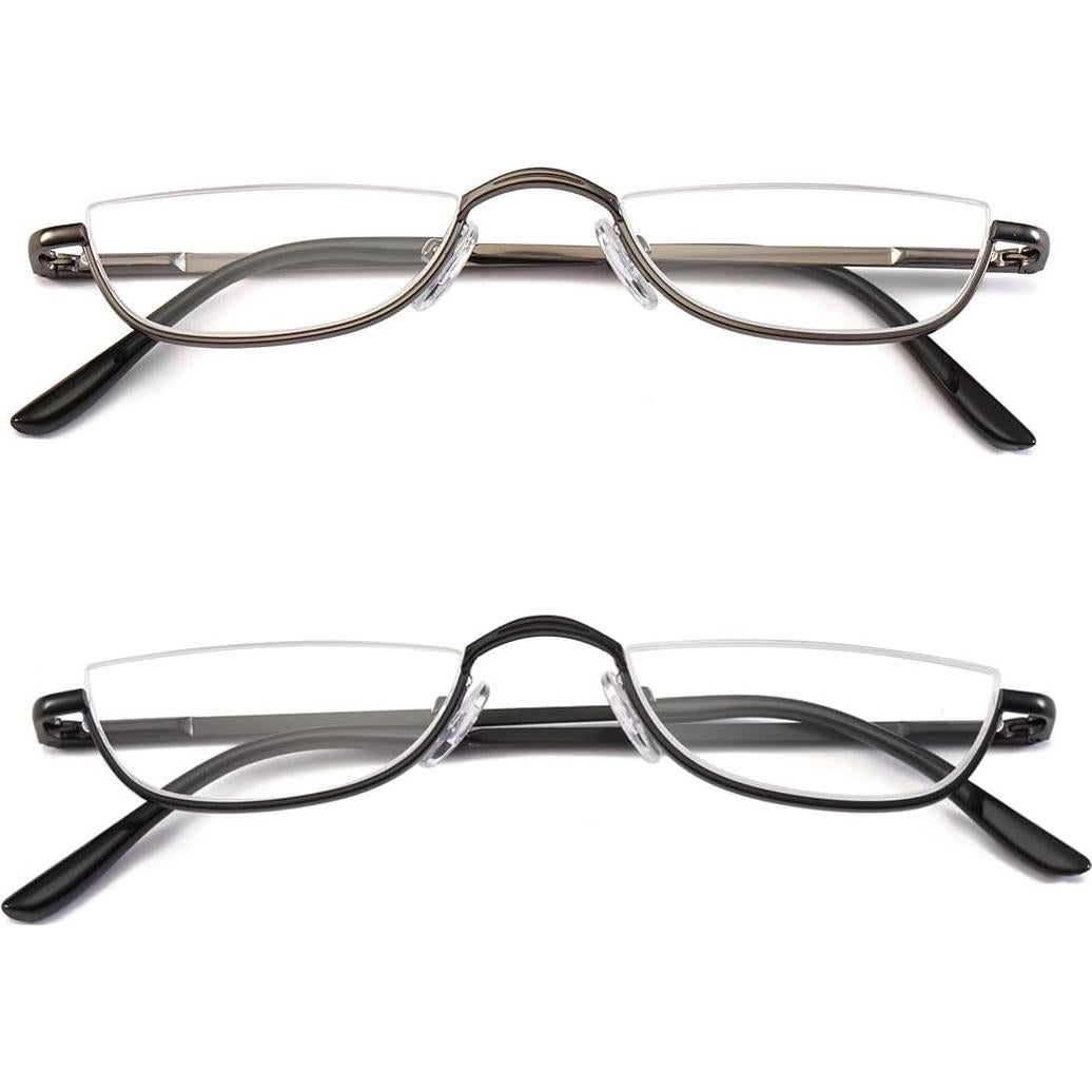 Gafas de lectura COVESATO 2 pares 1.75 medio marco